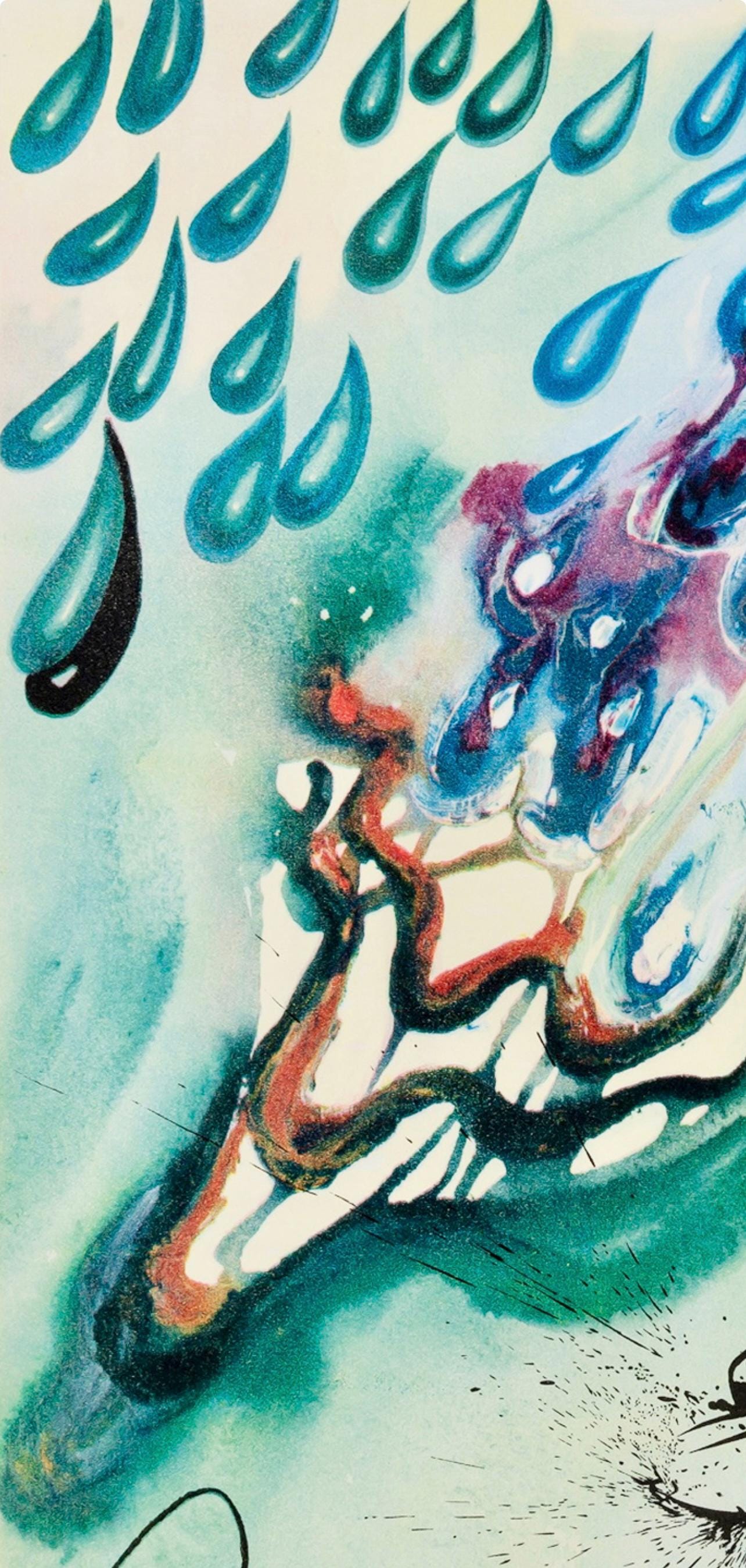 Salvador Dalí, Composition (Field 69-5, A-M), Alice's Adventures in Wonderland, Limited Edition Héliogravure