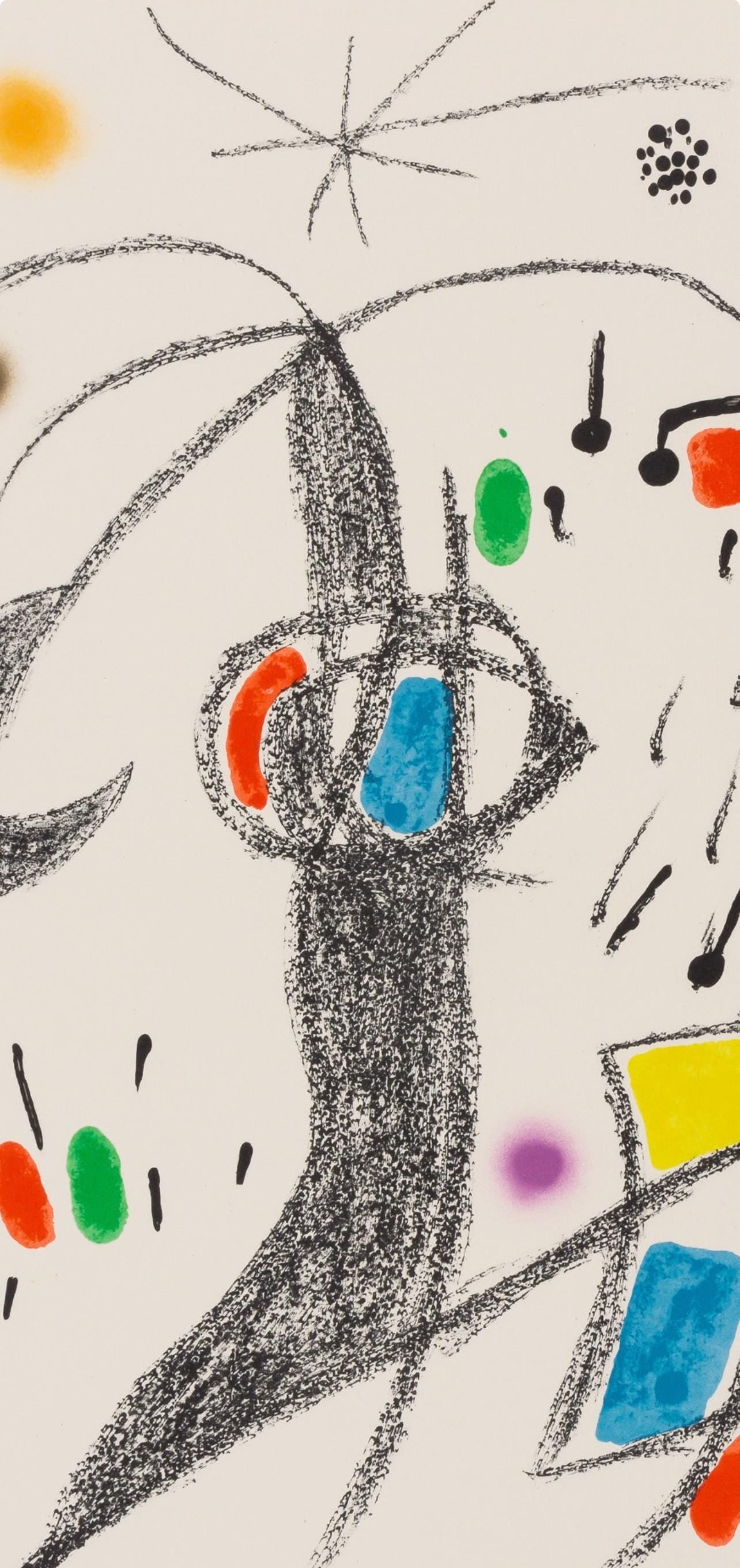 Joan Miró, Composition (Mourlot, 1051-1072), Maravillas con Variaciones acrósticas en el Jardín de Miró, Limited Edition Lithograph