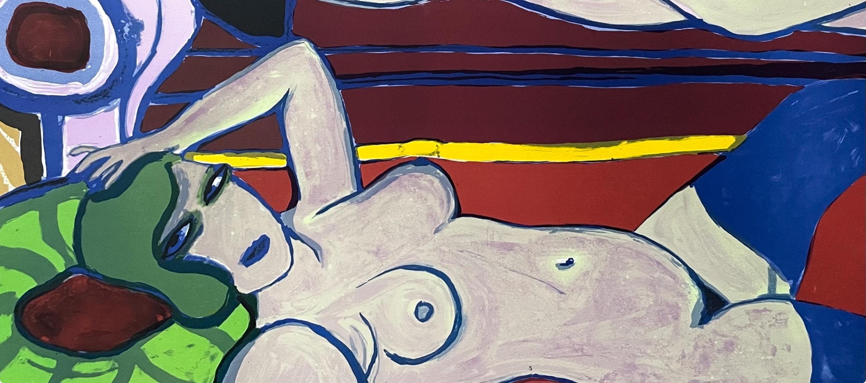 Guillaume Cornelis van Beverloo, Corneille, Les Deux Amies, Limited Edition Lithograph