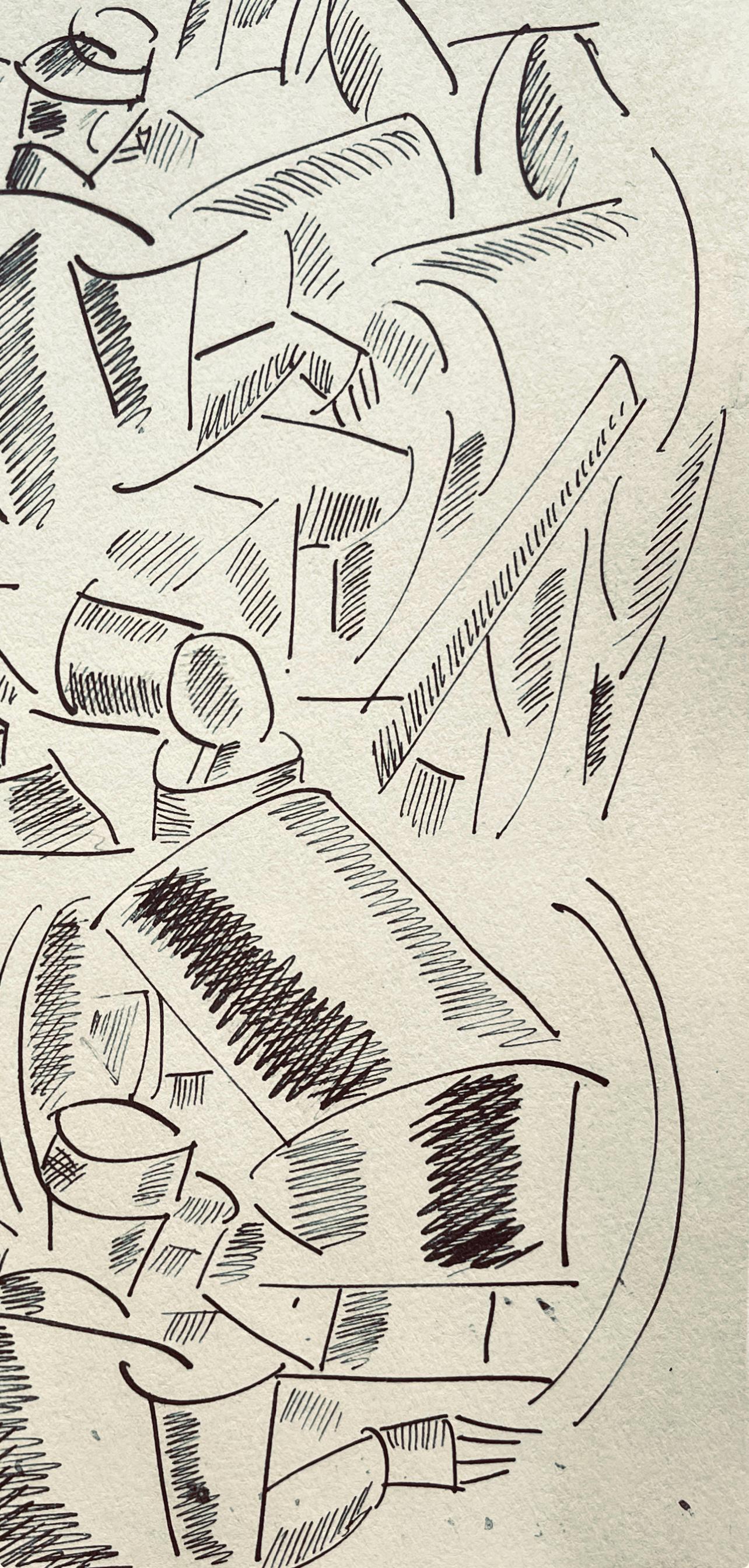 Fernand Léger, La Cuisine Roulante, Fernand Léger, Dessins de Guerre, Limited Edition Lithograph