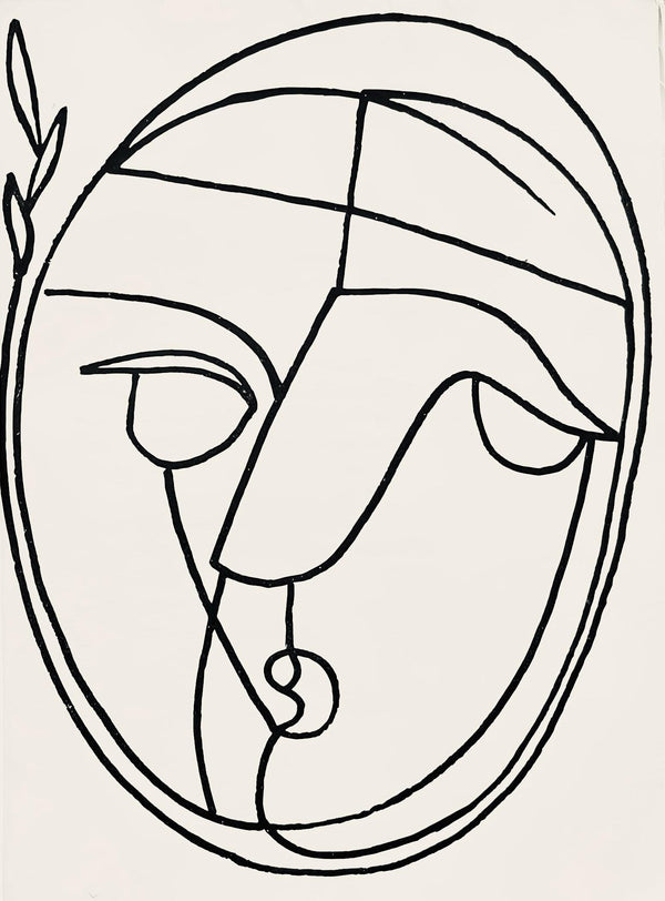 Françoise Gilot, Composition, Pouvoir tout dire, poèmes, illustrés par Françoise Gilot, Limited Edition Lithograph