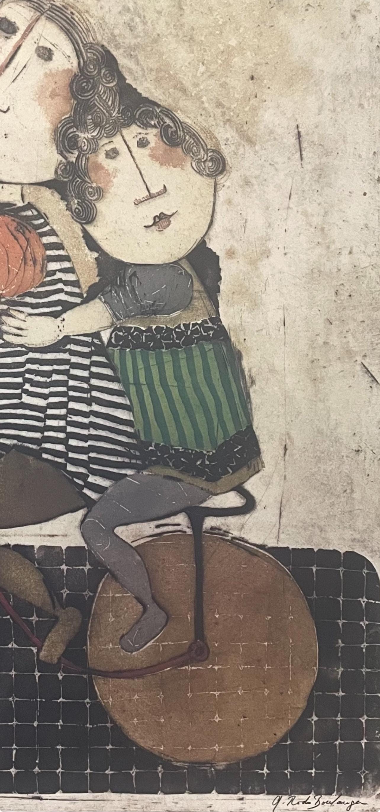 Graciela Rodo Boulanger, After School, Original Edition Offset Lithograph