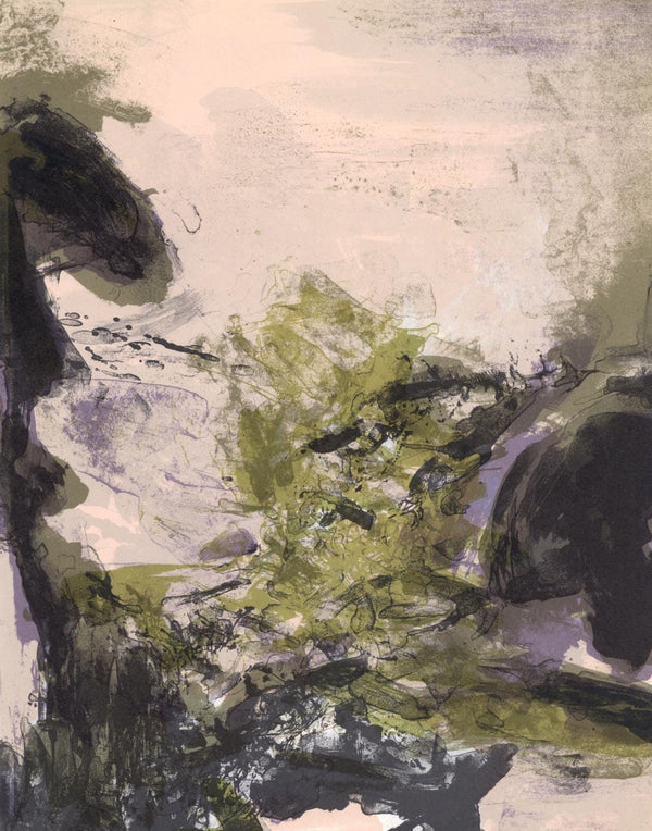 Zao Wou-Ki 赵无极, Composition, XXe siècle, Limited Edition Lithograph