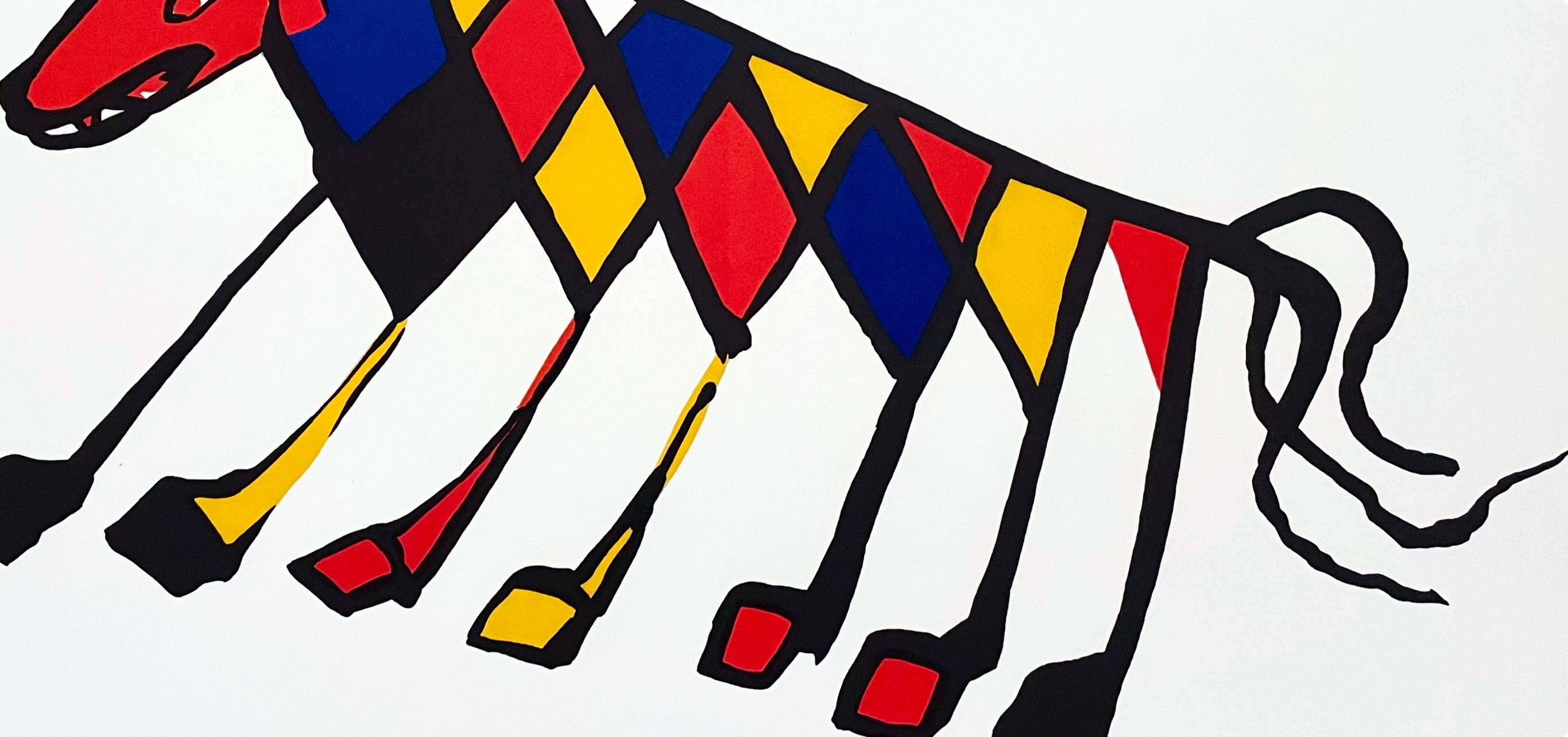 Alexander Calder, Beastie, Braniff International Airways Flying Colors Collection, Limited Edition Lithograph