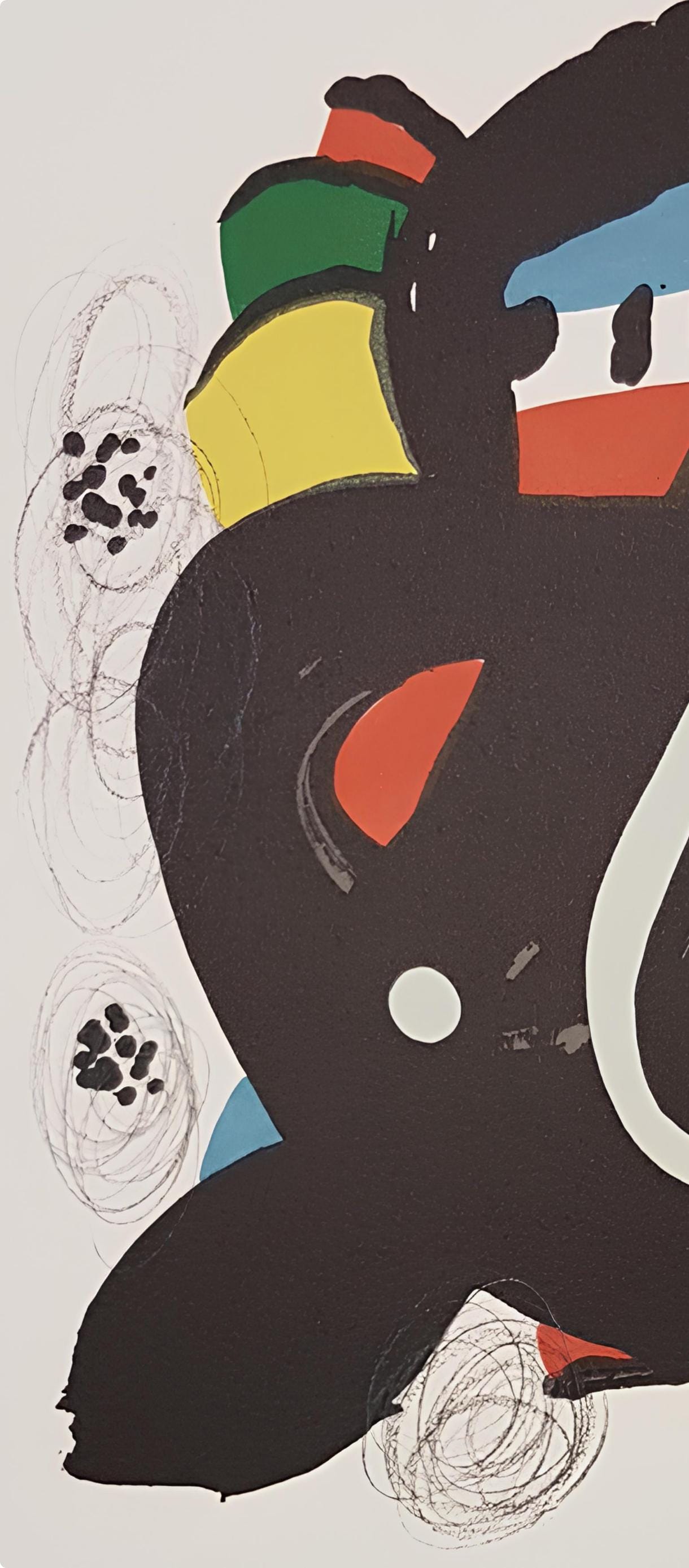 Joan Miró, Composition (Mourlot 1212-1225; Cramer 248), La mélodie acide, Limited Edition Lithograph