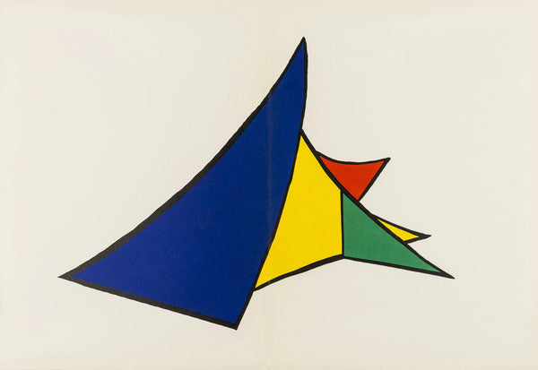Alexander Calder, Composition, Derrière le miroir, Limited Edition Lithograph