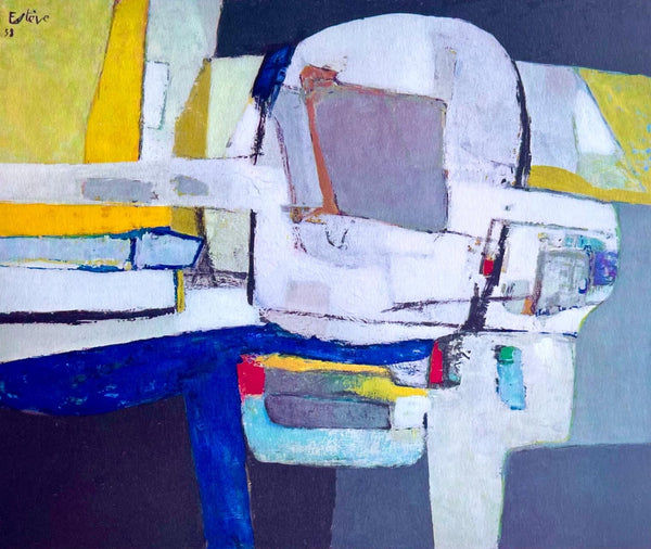 Maurice Estève, Composition, Maurice Estève, Peintres d'aujourd'hui, Limited Edition Lithograph