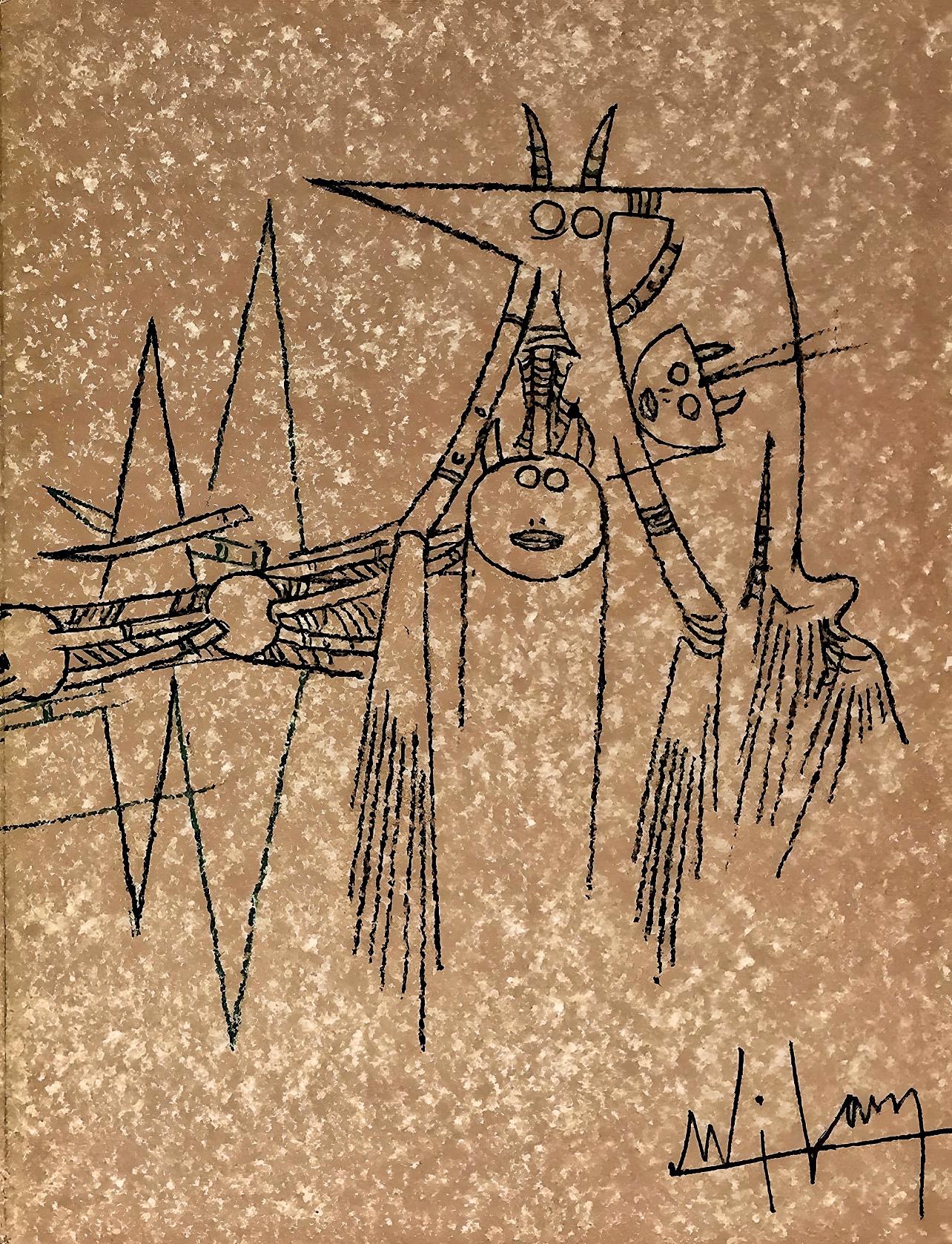 Wifredo Lam 林飛龍, Composition, Suites nº3, Limited Edition Lithograph