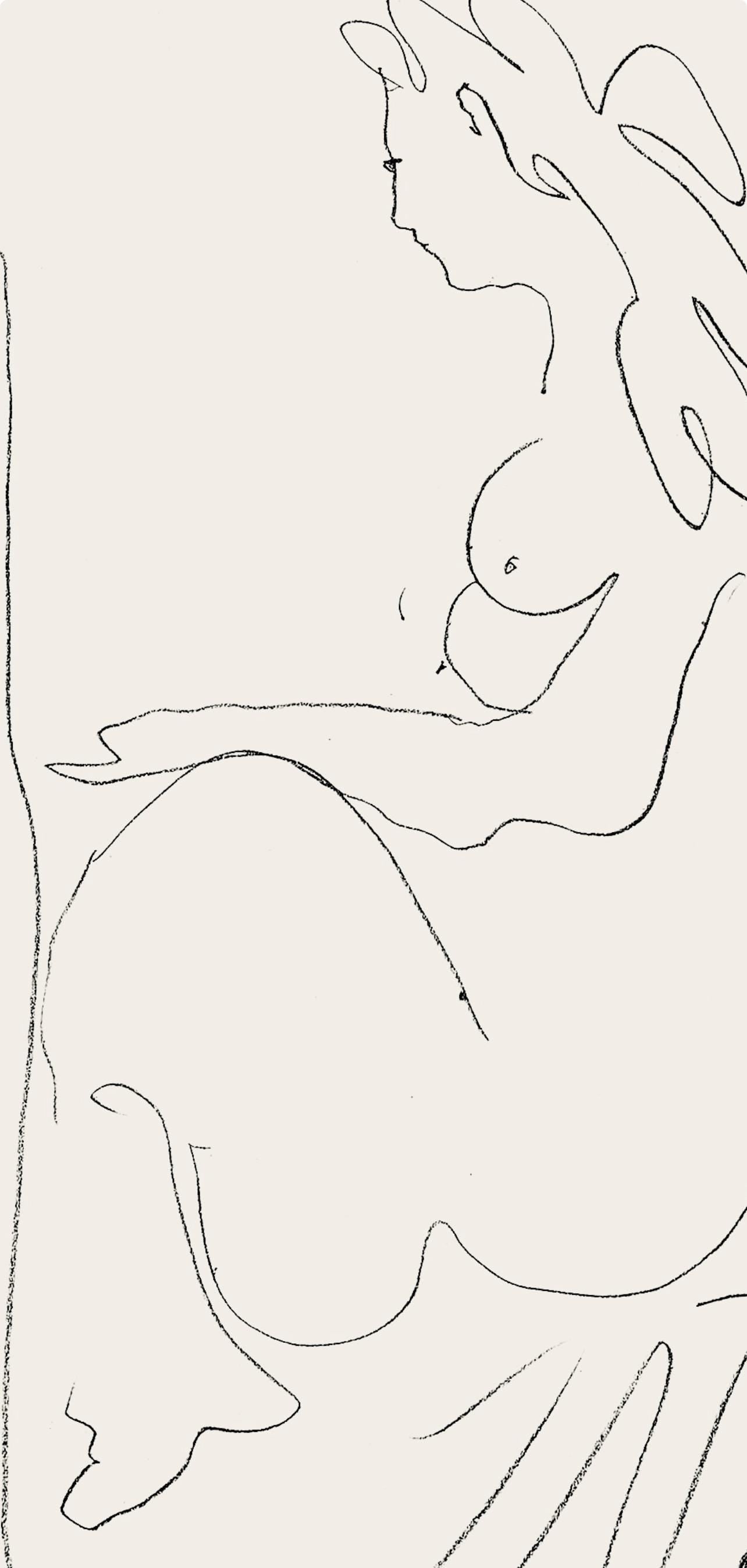 Pablo Picasso, Le Peintre et son Modèle (Mourlot 355; Bloch 1036), Regards sur Paris, Limited Edition Lithograph