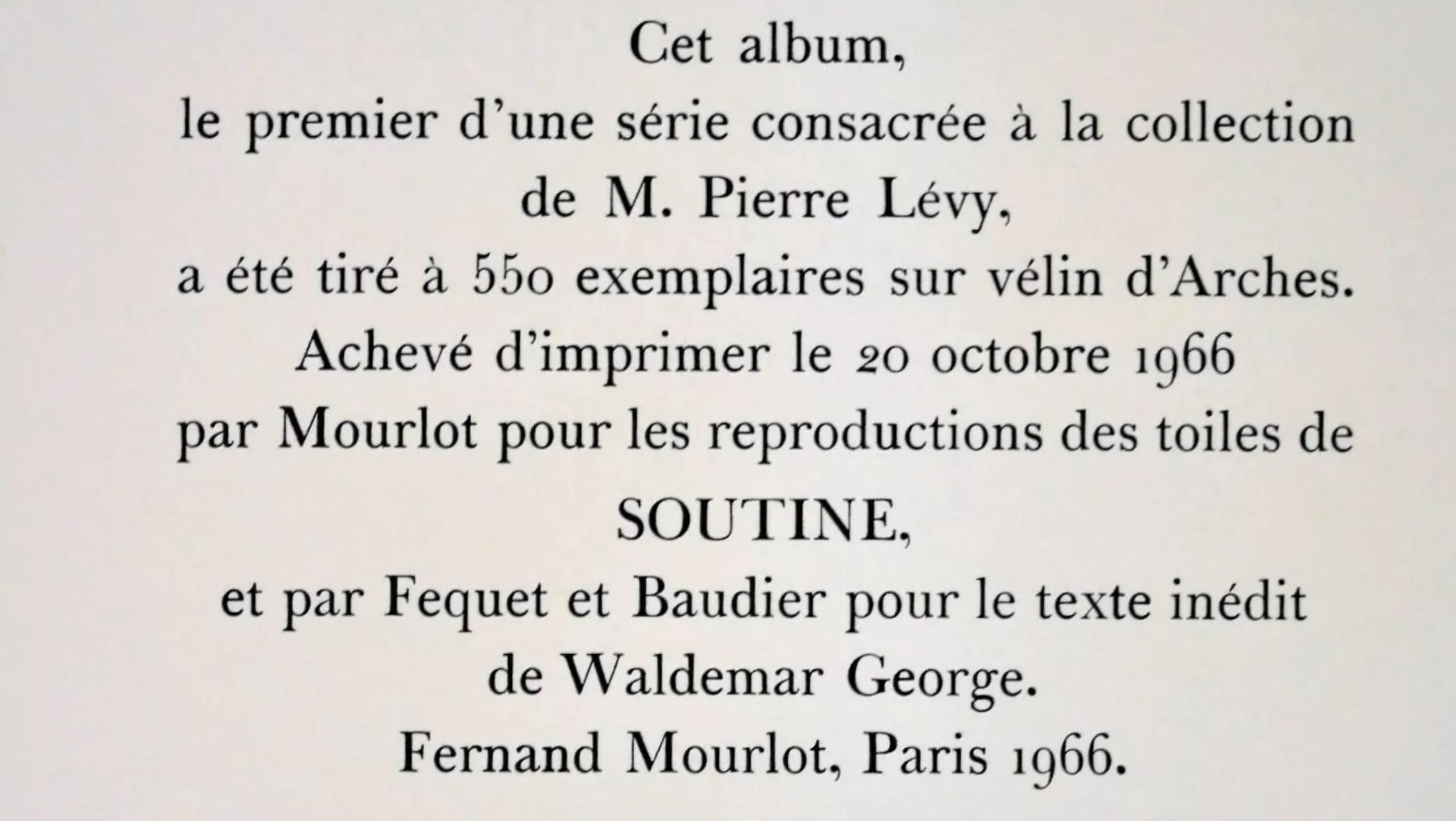 Chaïm Soutine, Paysage à Cagnes, Soutine, Collection Pierre Lévy, Limited Edition Lithograph