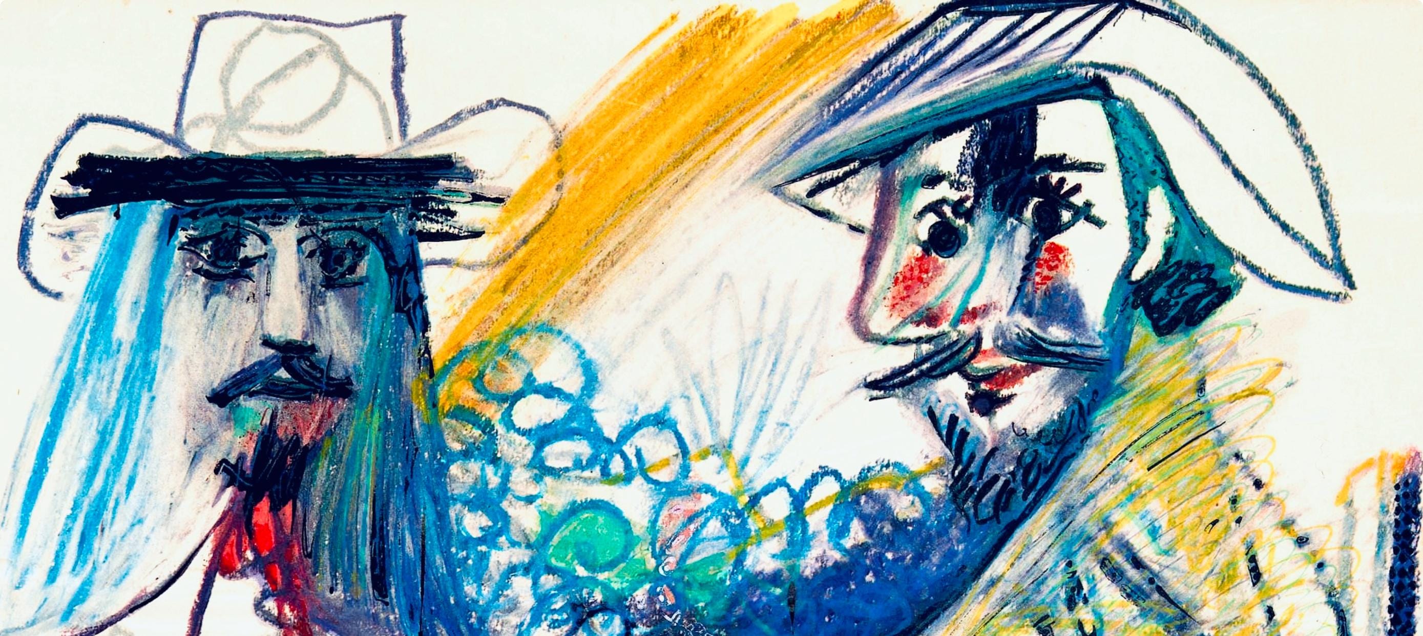 Pablo Picasso, Composition (Orozco 193-204), Au Baiser D'Avignon, Limited Edition Lithograph