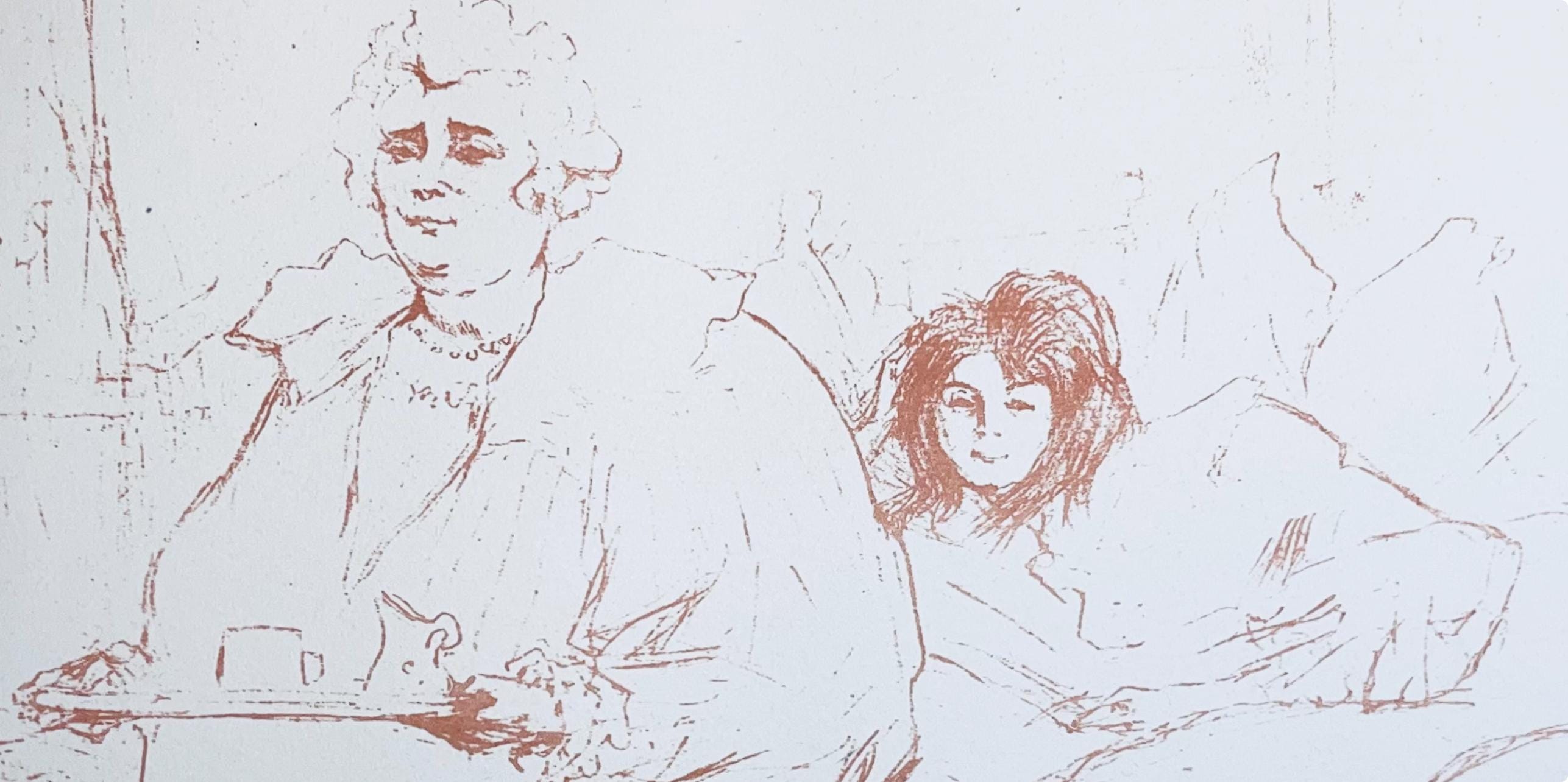 Henri de Toulouse-Lautrec, Composition, Images de Lautrec, 21 Planches en Couleurs, Collezione dell'Obelisco, Limited Edition Lithograph
