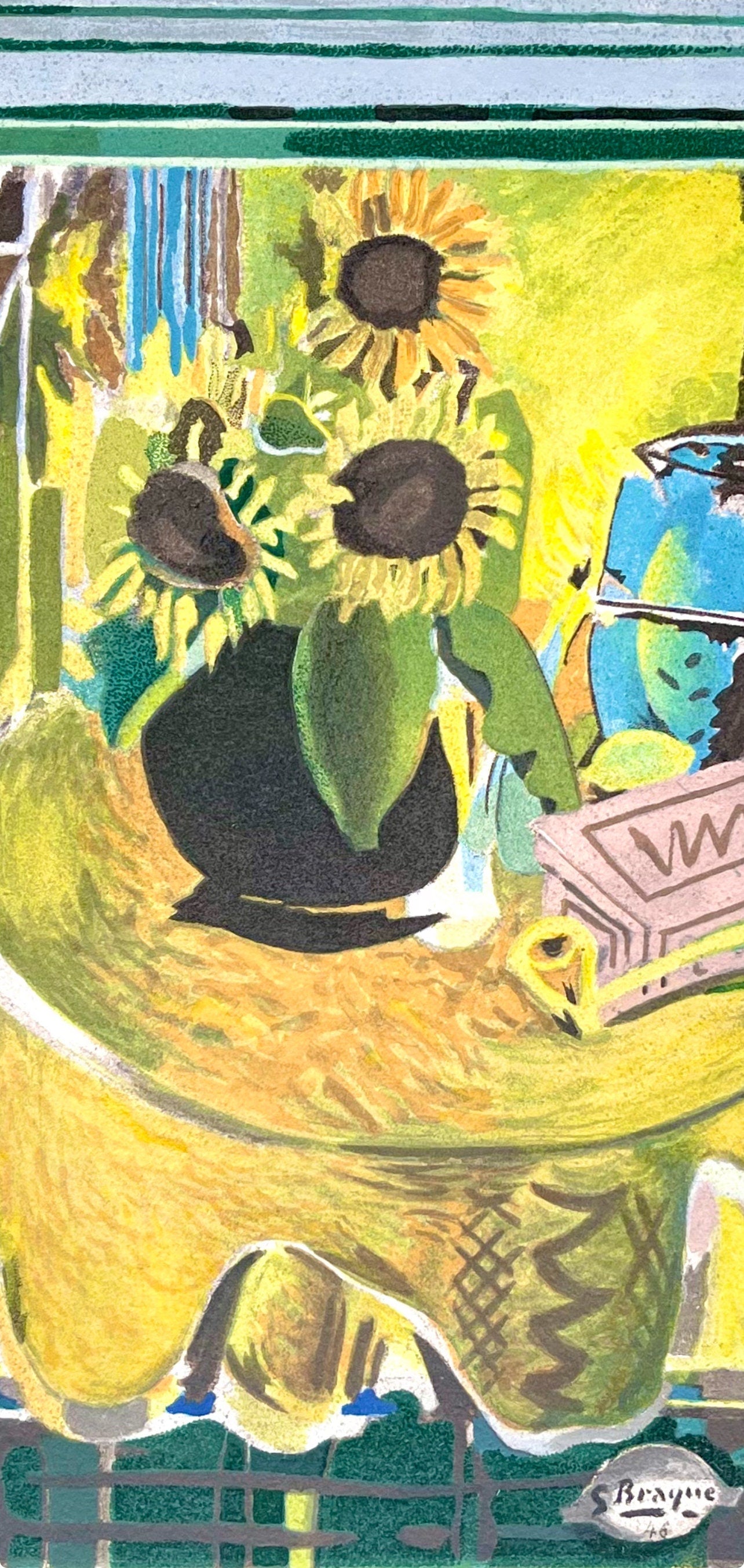Georges Braque, Les tournesols, Une Aventure Méthodique