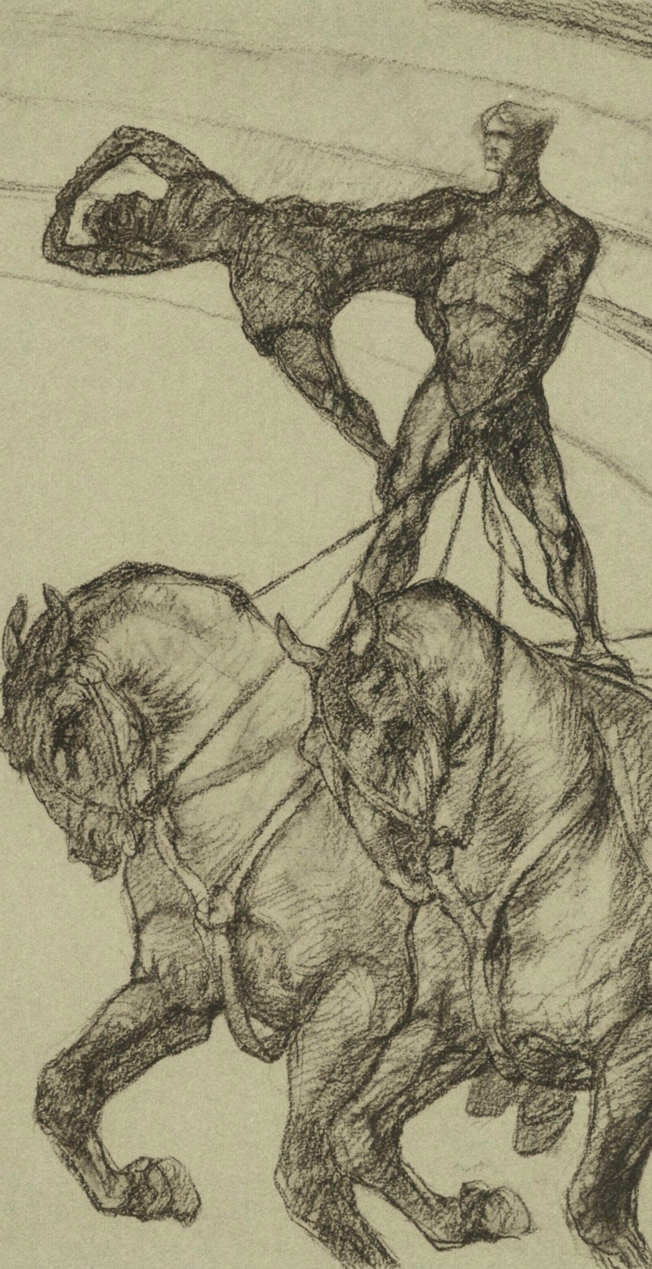 Henri de Toulouse-Lautrec, Le pas de deux, The Circus by Toulouse-Lautrec, Limited Edition Lithograph