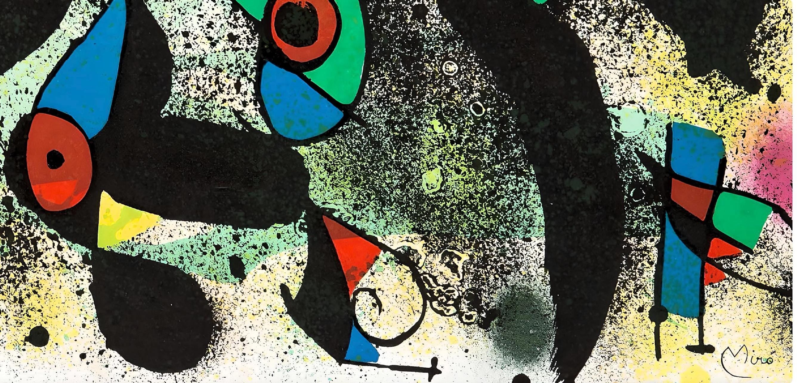 Joan Miró, Composition (Cramer 183; Mourlot 926), Limited Edition Lithograph