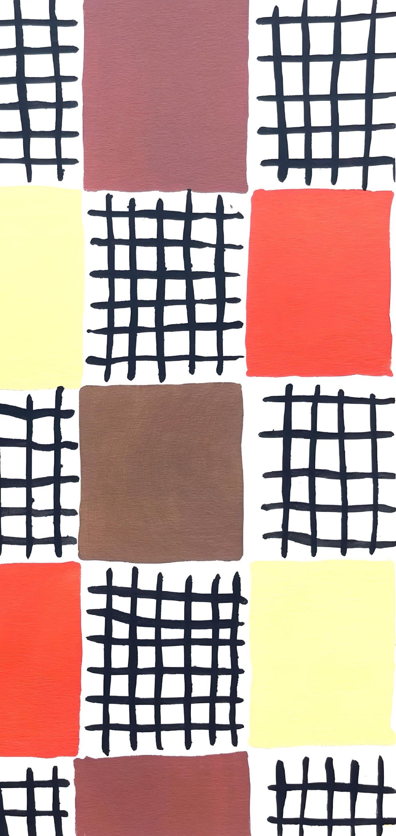Sonia Delaunay, Planche No. 7, Compositions, couleurs, idées: Sonia Delaunay, Limited Edition Lithograph