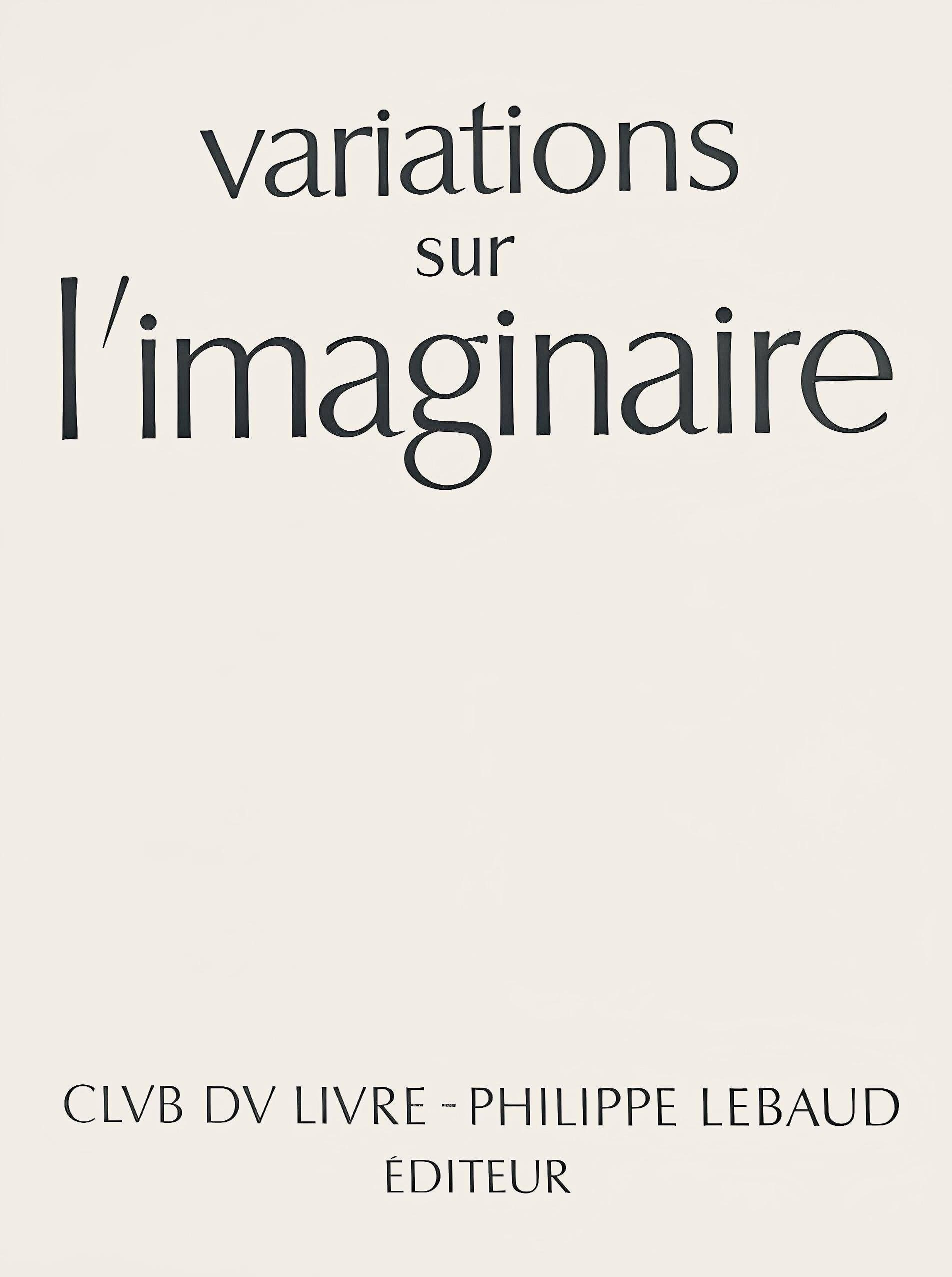 Léonor Fini, Composition, Variations sur l'imaginaire, Limited Edition Lithograph