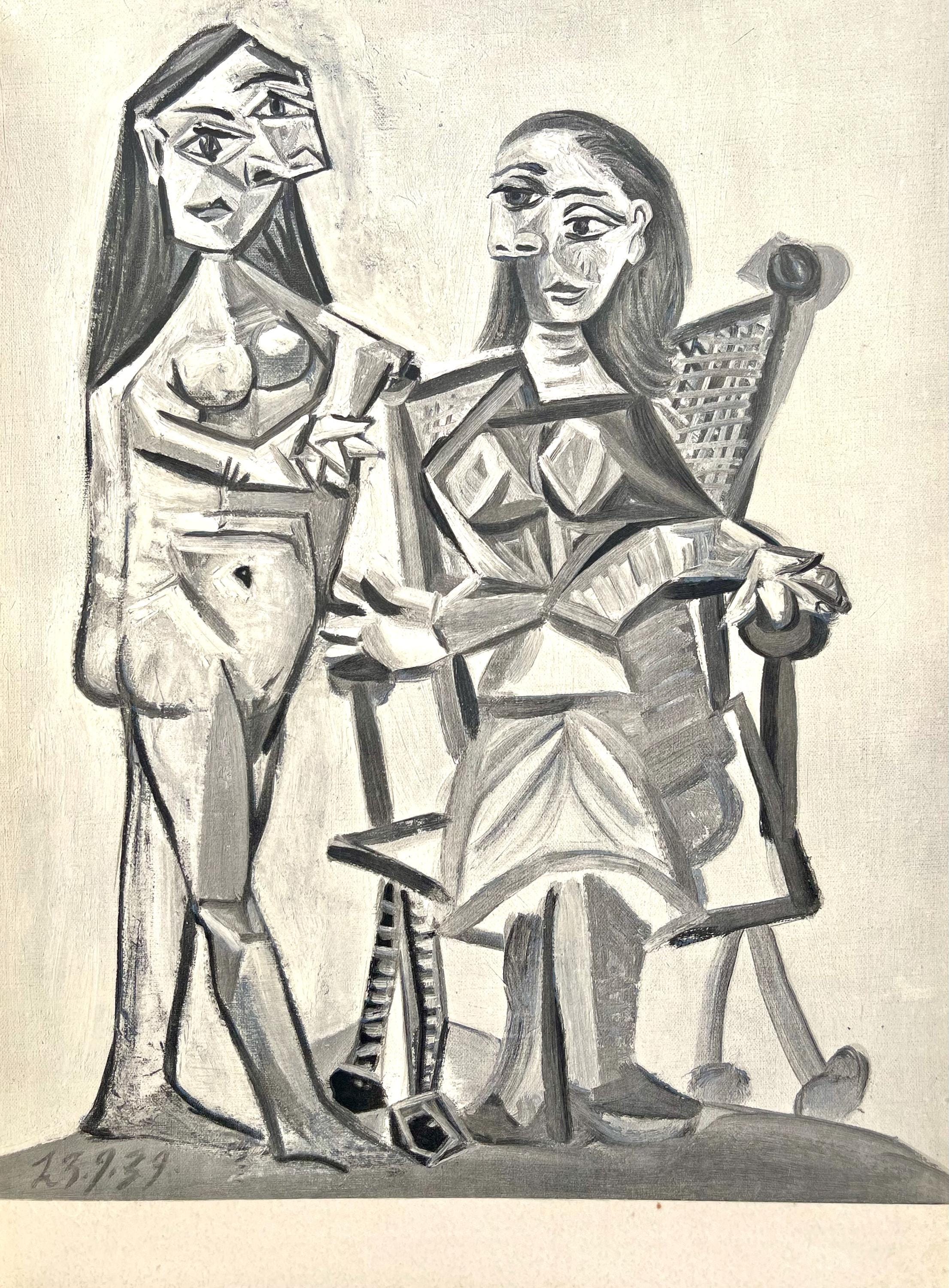 Pablo Picasso, Composition (Cramer 88), Dans l'Atelier de Picasso, Limited Edition Lithograph