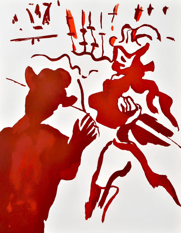 Francisco Borès, Composition, Œuvres complètes d'Albert Camus, Limited Edition Lithograph