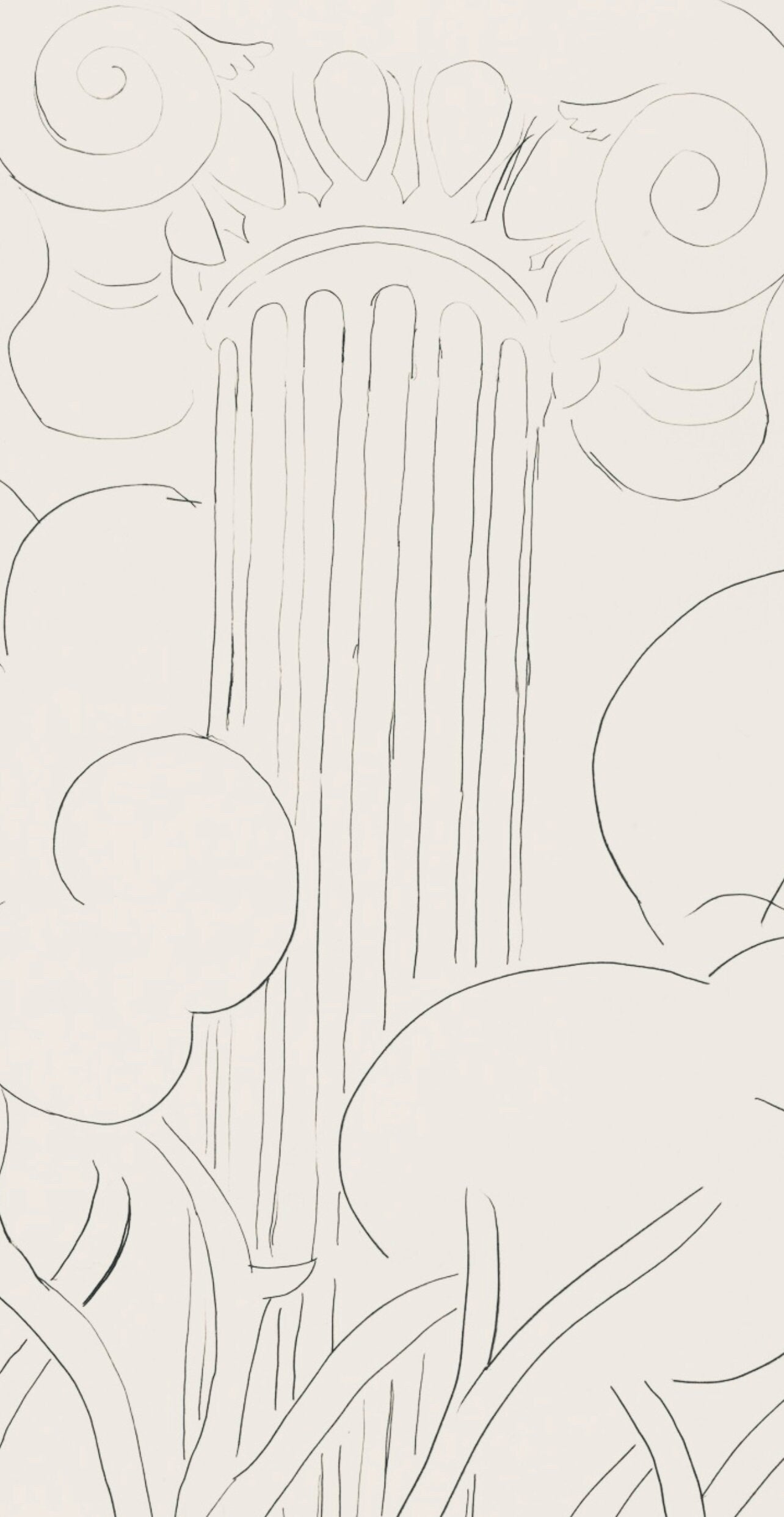 Henri Matisse, Mes bouquins refermés sur le nom de Paphos, Poésies, Limited Edition Lithograph