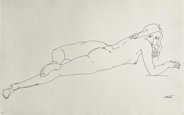 Henry Strater, Composition, 24 Drawings by Henry Strater, Limited Edition Lithograph