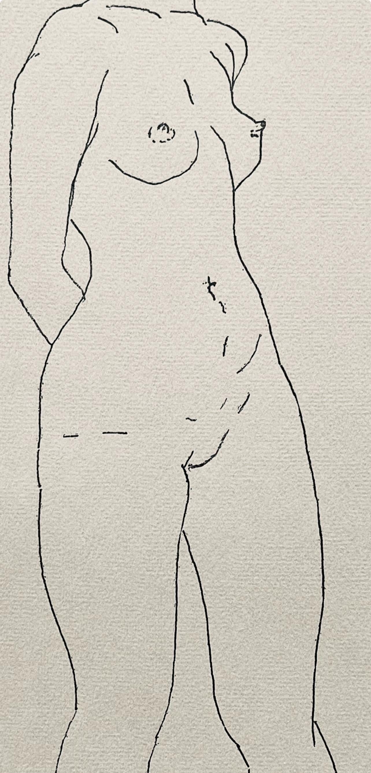 Henry Strater, Composition, 24 Drawings by Henry Strater, Limited Edition Lithograph