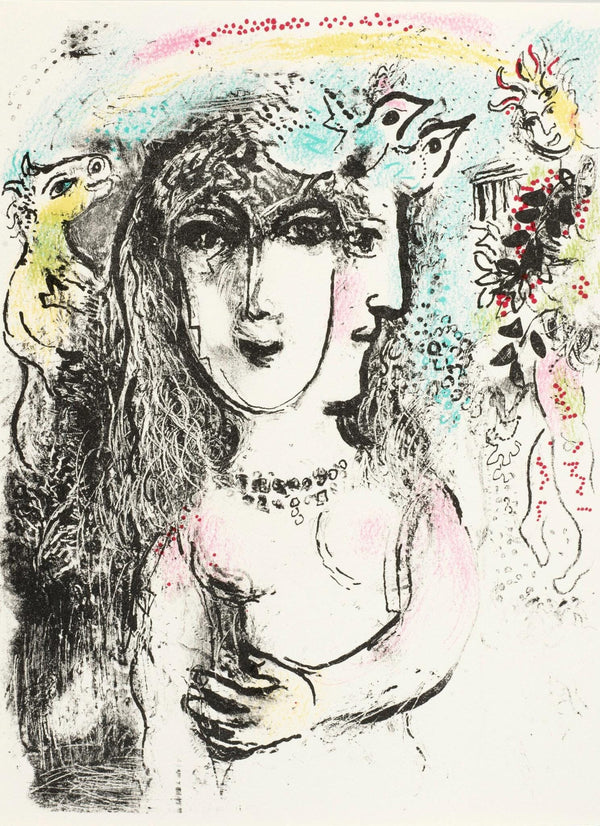 Marc Chagall, Composition (Mourlot 668-677), La Féerie et Le Royaume, Limited Edition Lithograph