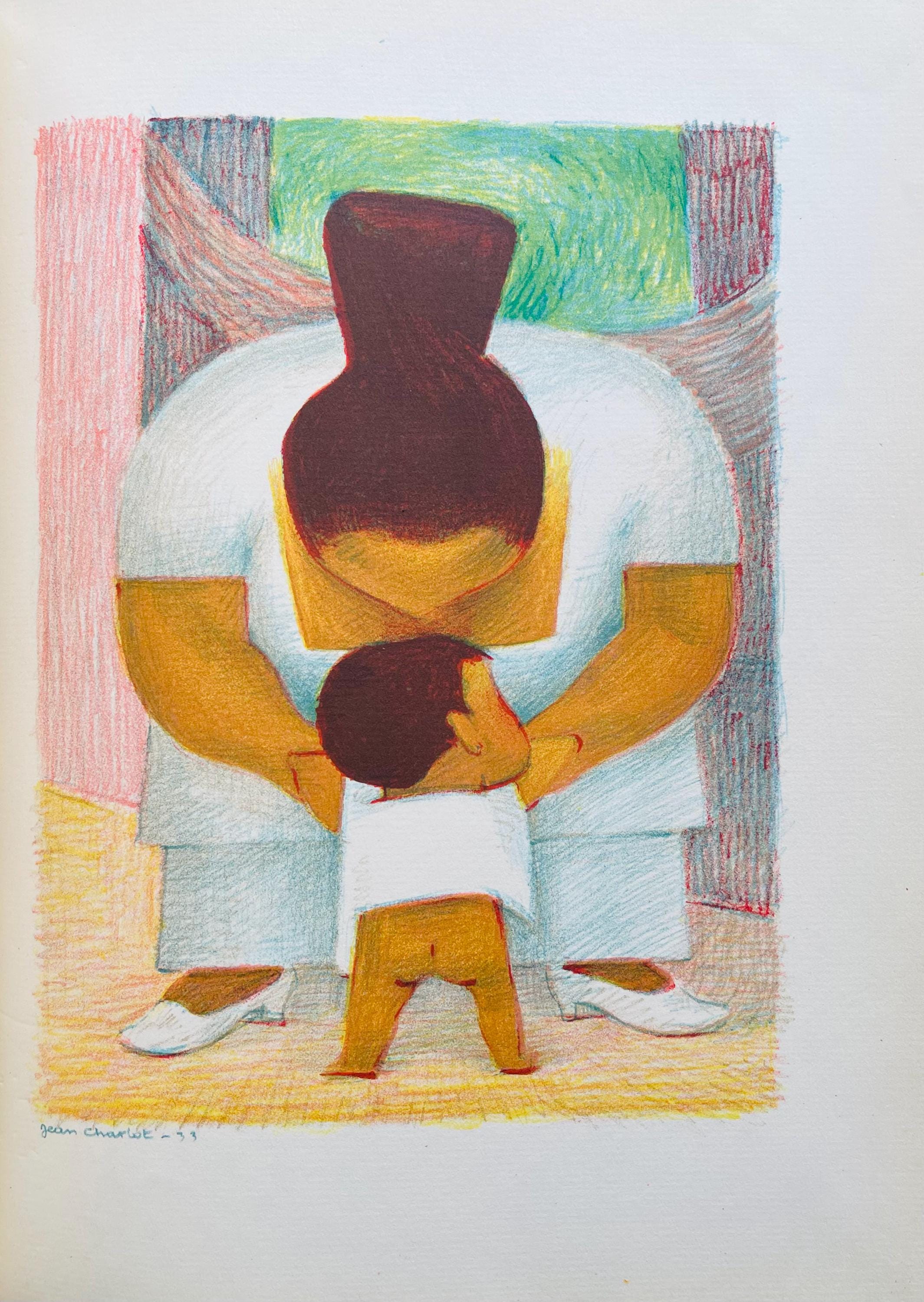 Jean Charlot, Composition, Limited Edition Lithograph