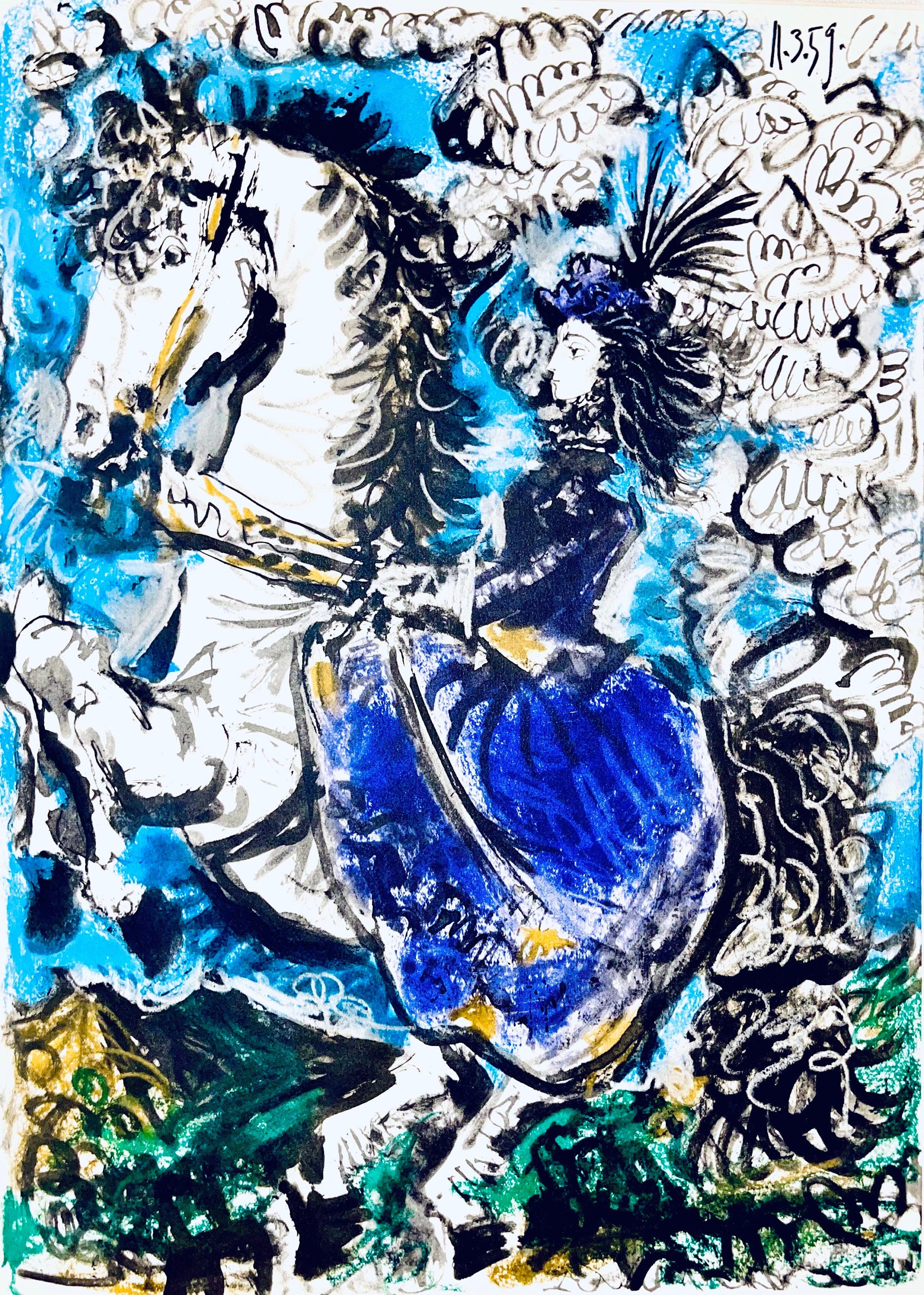 Pablo Picasso, Composition (Bloch 1276; Czwiklitzer 23), Toros y Toreros, Limited Edition Lithograph