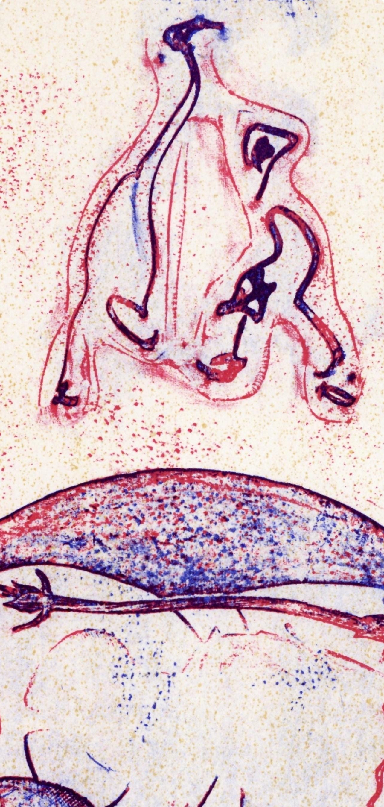 Max Ernst, Composition (Spies/Leppien 202D), XXe siècle, Limited Edition Lithograph