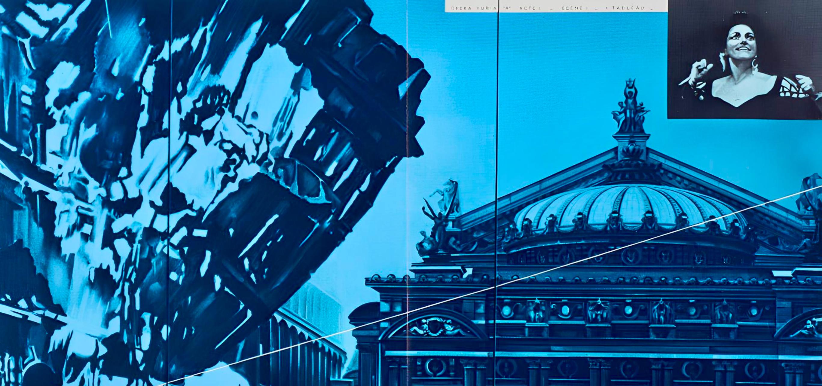 Pol Bury, Composition, Derrière le miroir, Limited Edition Lithograph