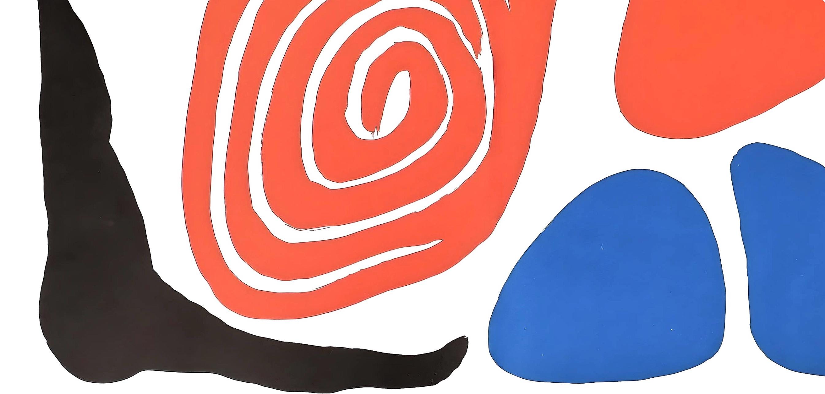 Alexander Calder, Composition, Derrière le miroir, Limited Edition Lithograph