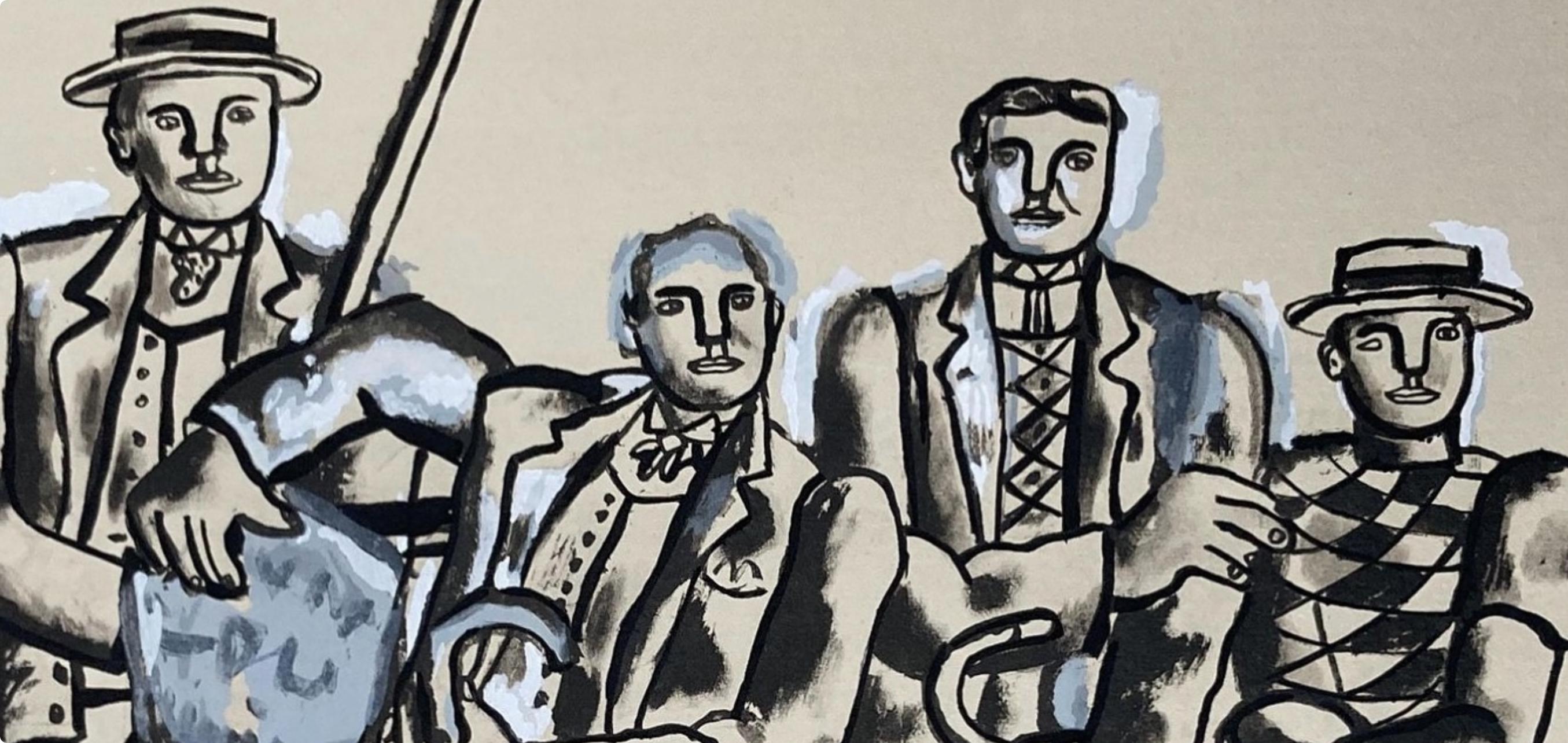 Fernand Léger, Composition, Contrastes, Limited Edition Lithograph