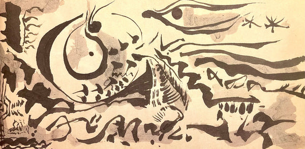 Jackson Pollock, Composition, Jackson Pollock, The Last Sketchbook, Limited Edition Lithograph