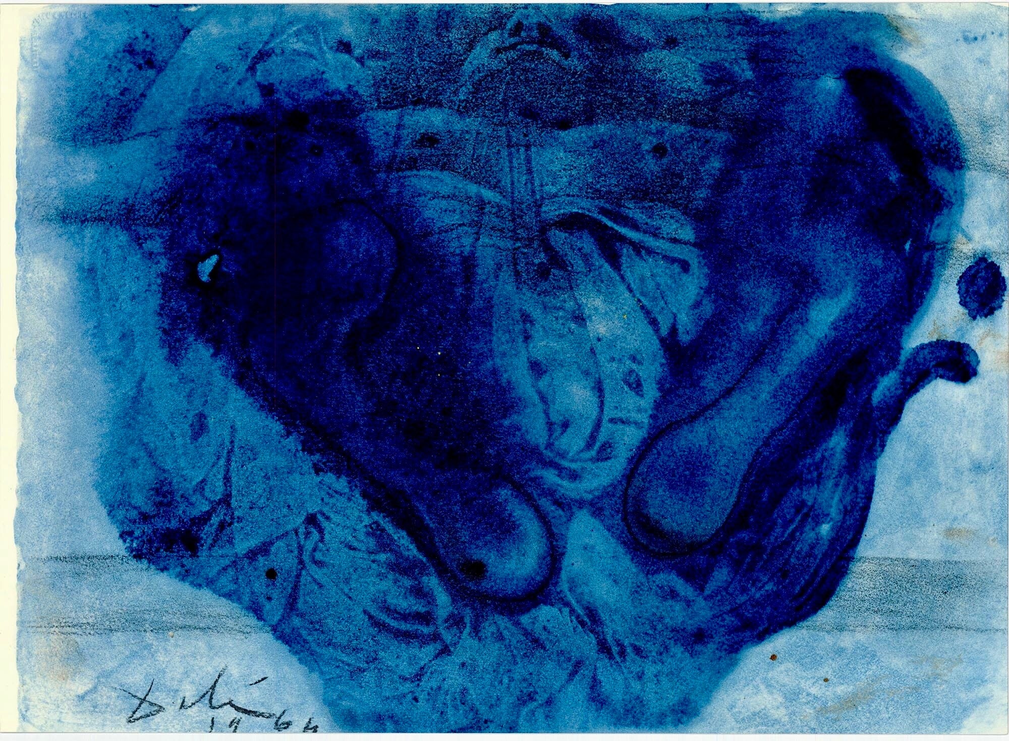Salvador Dali, Composition (Michler/Löpsinger 1600; Field 69-3), Biblia Sacra, Limited Edition Lithograph