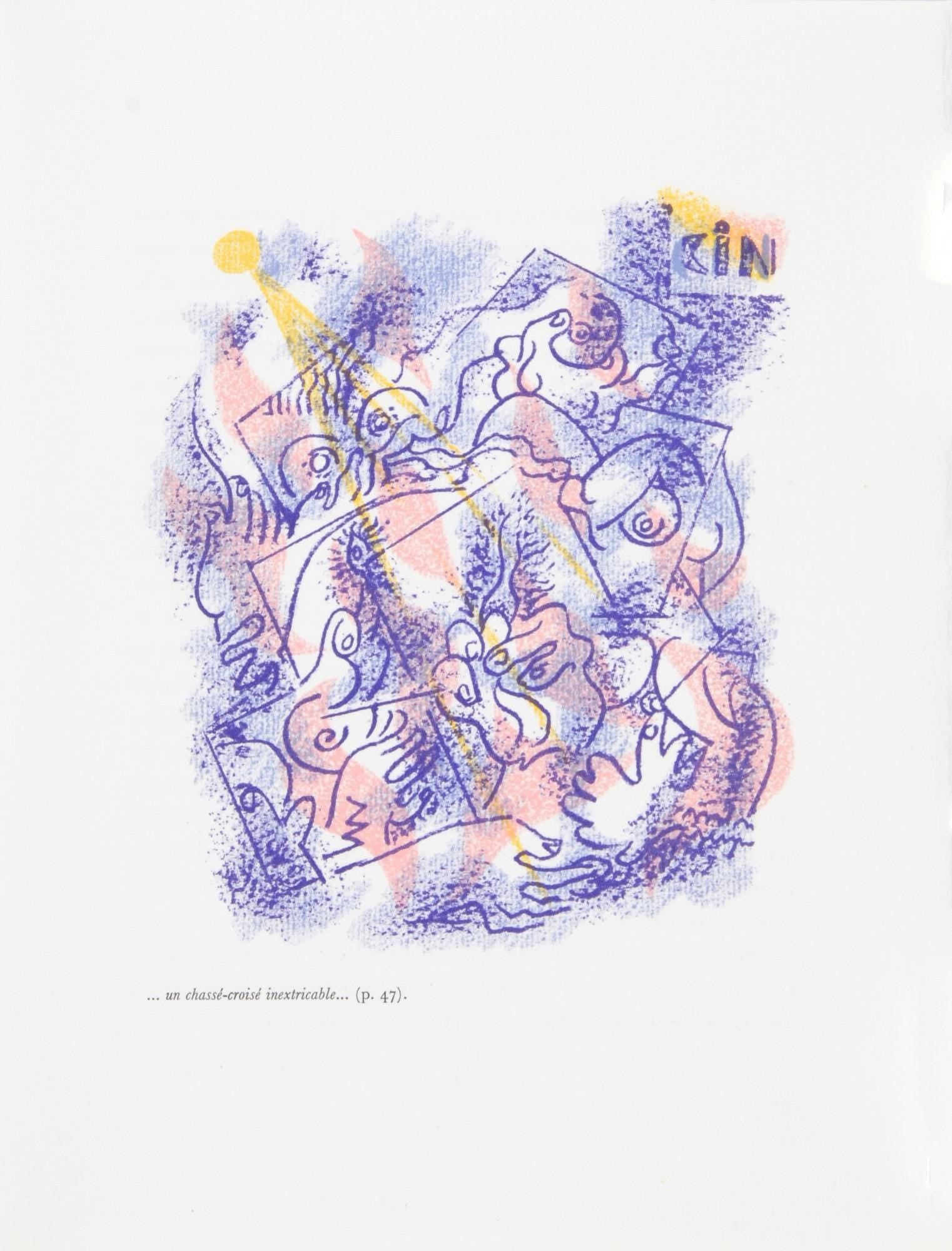 André Masson, Composition (Cramer 97), Une Étoile de Craie, Limited Edition Lithograph