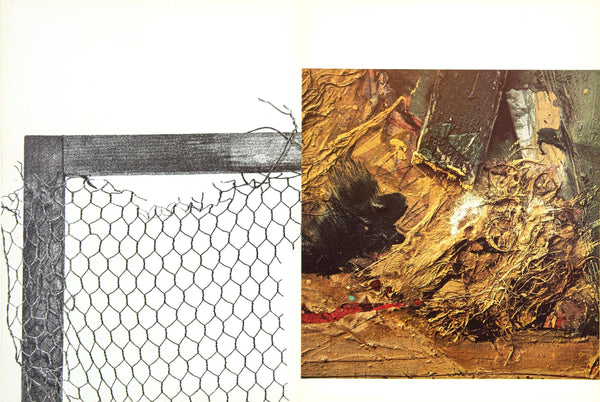 Paul Rebeyrolle, Composition, Derrière le miroir, Limited Edition Lithograph