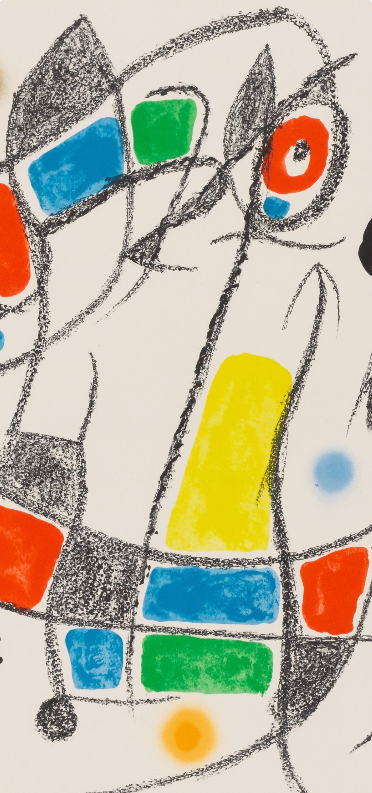 Joan Miró, Composition (Mourlot, 1051-1072), Maravillas con Variaciones acrósticas en el Jardín de Miró, Limited Edition Lithograph