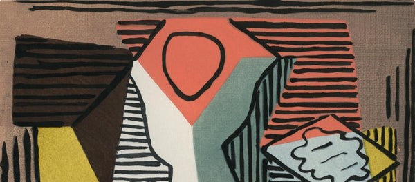 Pablo Picasso, Composition, L'Art Cubiste, Theories et Realistions, Limited Edition Lithograph