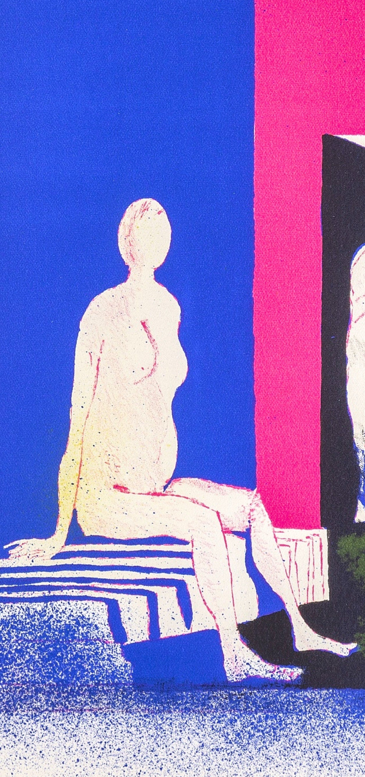 Paul Guiramand, Intérieur, Souvenirs et portraits d'artistes, Limited Edition Lithograph