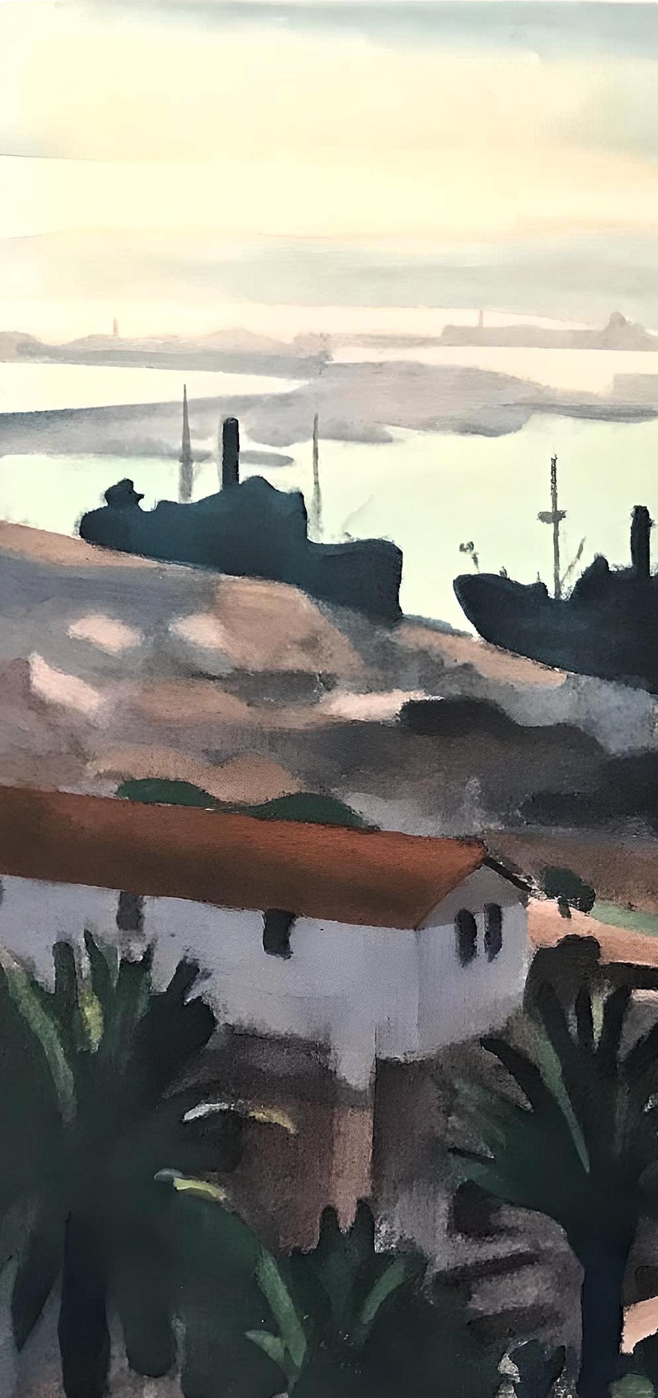 Albert Marquet, Composition, Présence de Marquet, Limited Edition Lithograph