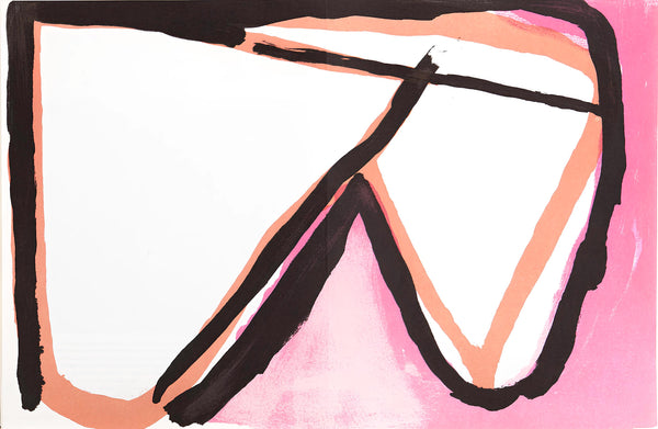 Geer Van Velde, Composition, Derrière le miroir, Limited Edition Lithograph