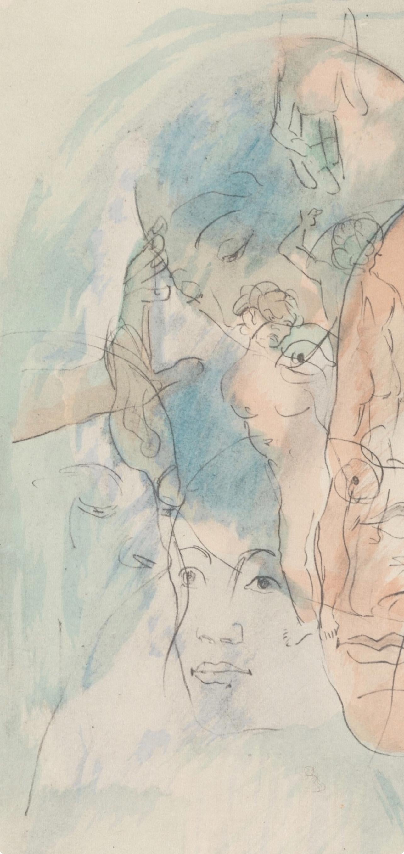 Francis Picabia, Composition, Le Peseur d'âmes (The Weigher of Souls), Limited Edition Lithograph