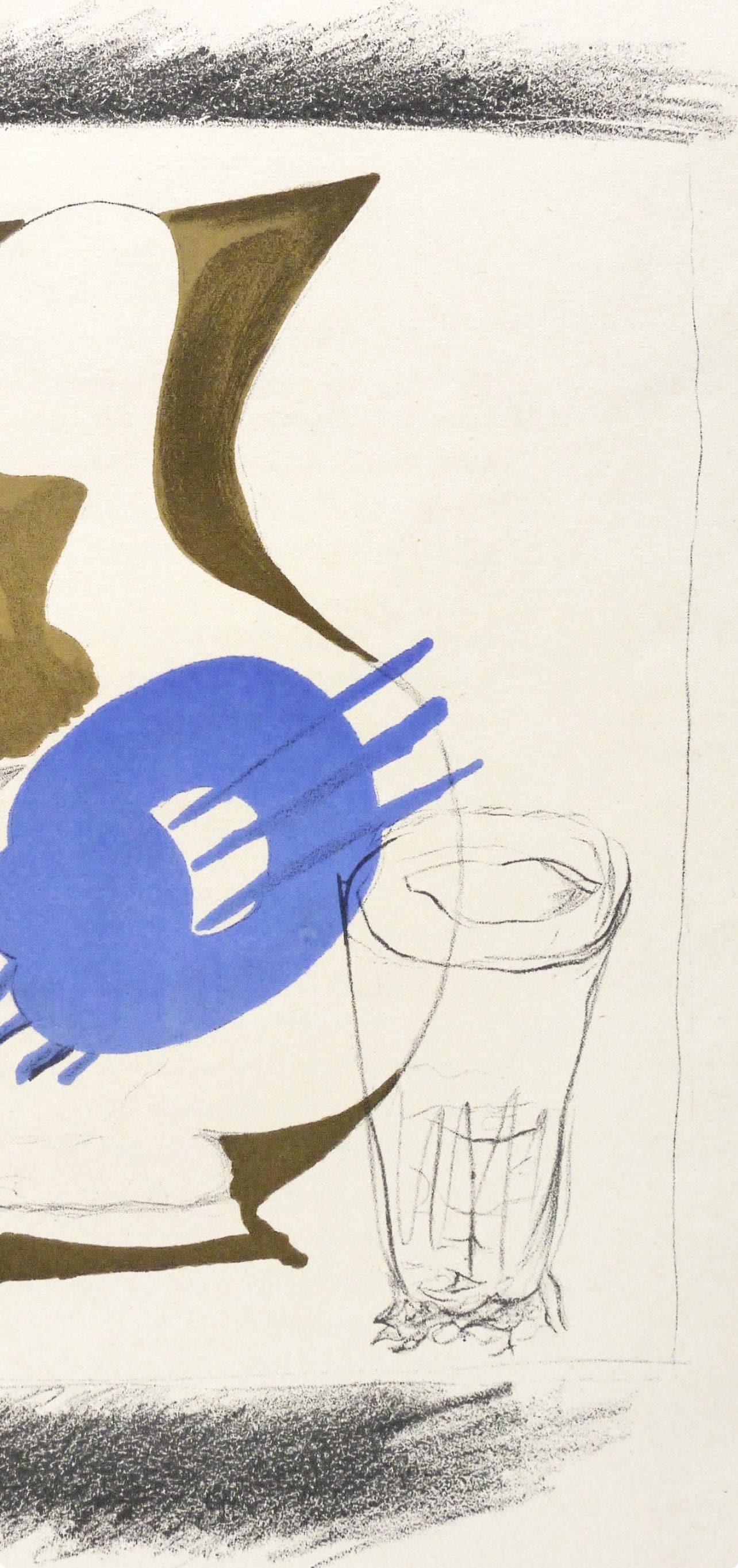 Georges Braque, Verre et pichet, Derrière le miroir, Limited Edition Lithograph