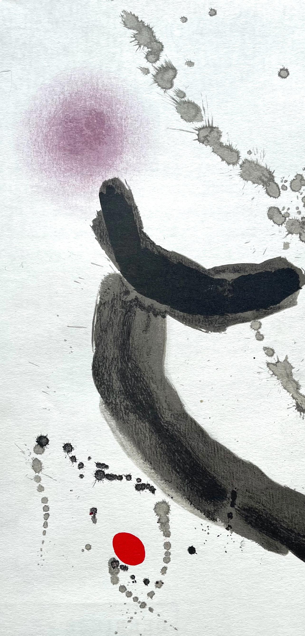 Joan Miró, Composition, Derrière le miroir, Limited Edition Lithograph