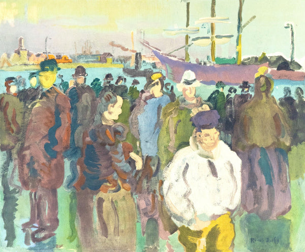 Raoul Dufy, Quai a Rouen, Raoul Dufy, Collection Pierre Lévy, Limited Edition Lithograph