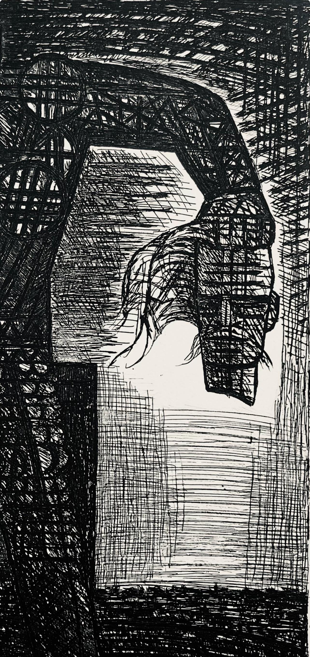 Marcel Gromaire, La Mort De Macbeth, Scène XXV, Shakespeare, Macbeth, Eaux-fortes de Gromaire, Limited Edition Etching