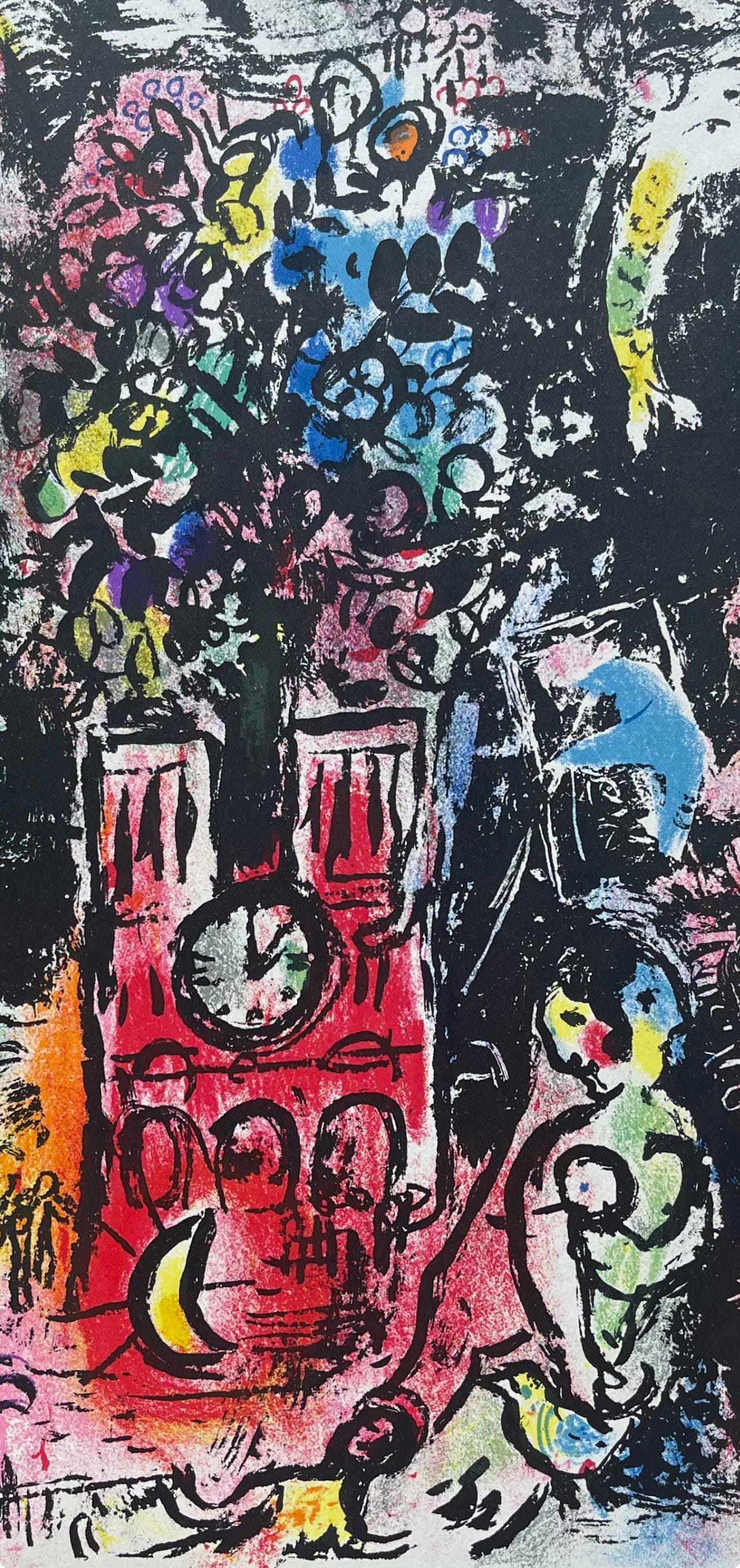 Marc Chagall, Composition (Mourlot 297; Cramer 40), Derrière le miroir, Limited Edition Lithograph