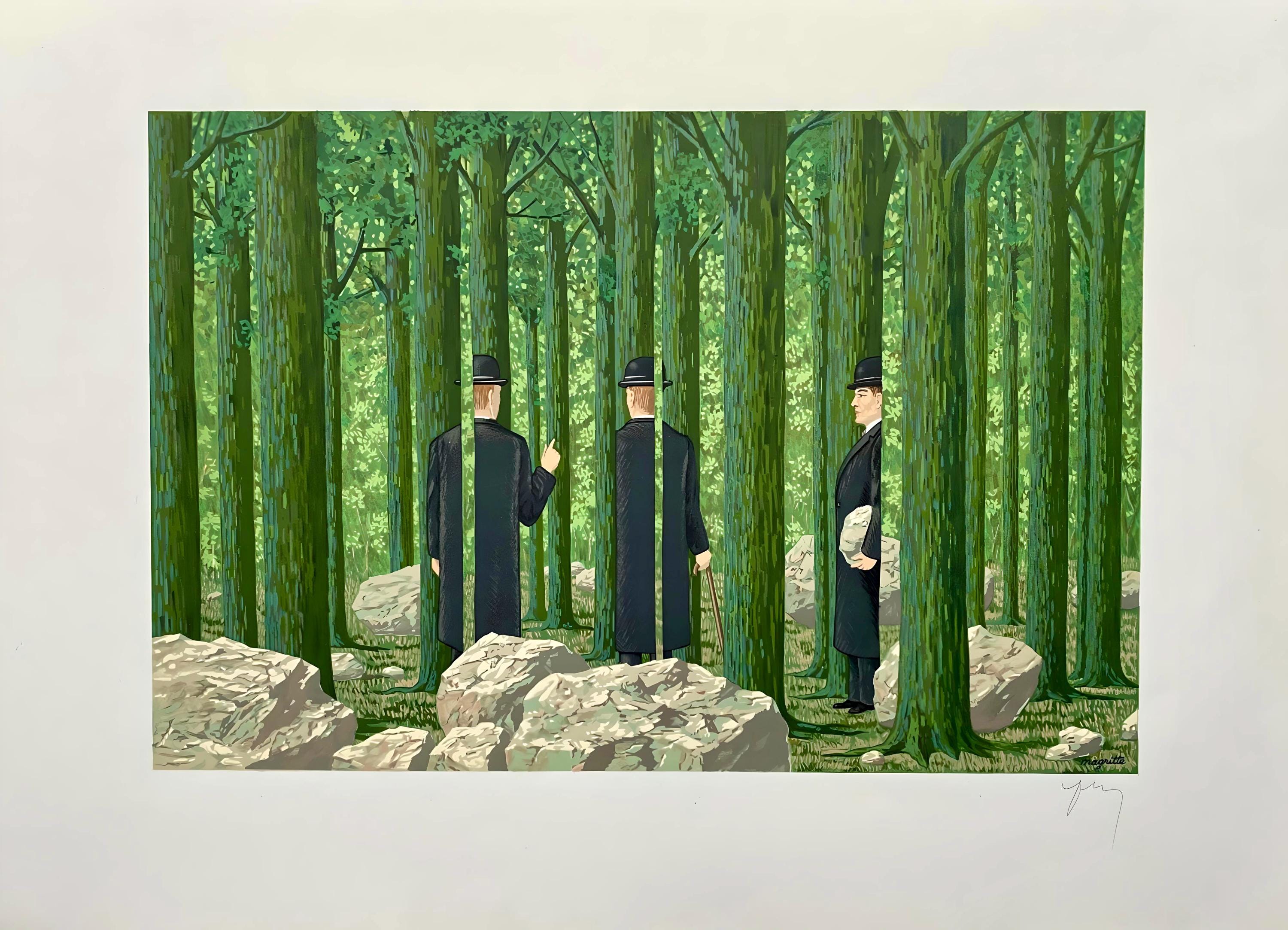 René Magritte, Ma Mere l'Oye, Les Enfants Trouvés de Magritte, Limited Edition Lithograph