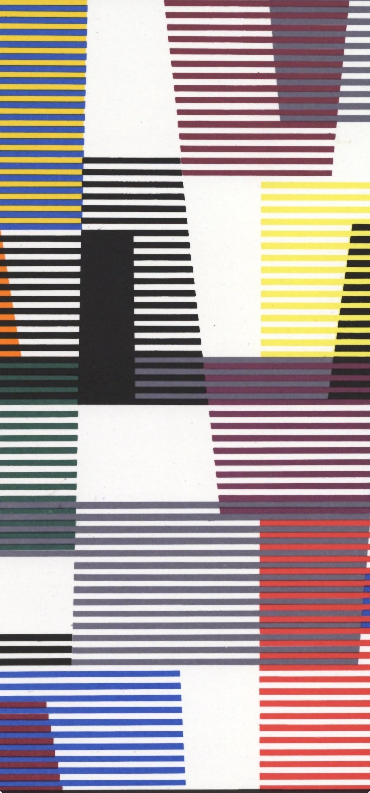 Yaacov Agam, Composition, XXe siècle, Limited Edition Lithograph